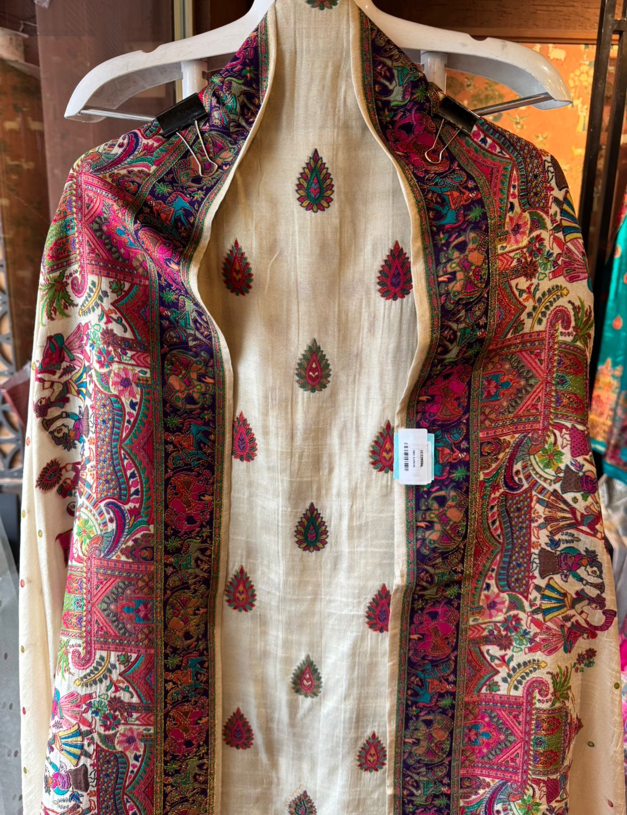 Soft Silk Unstitched shirt