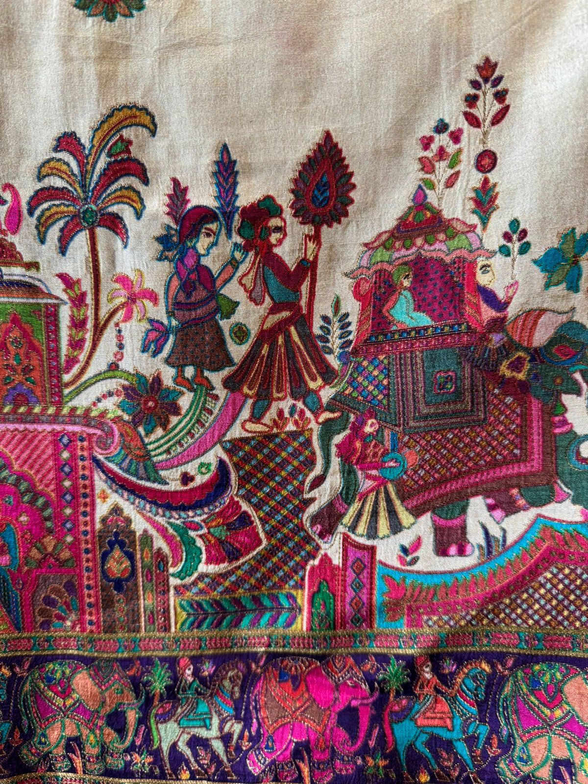 Soft Silk Unstitched shirt