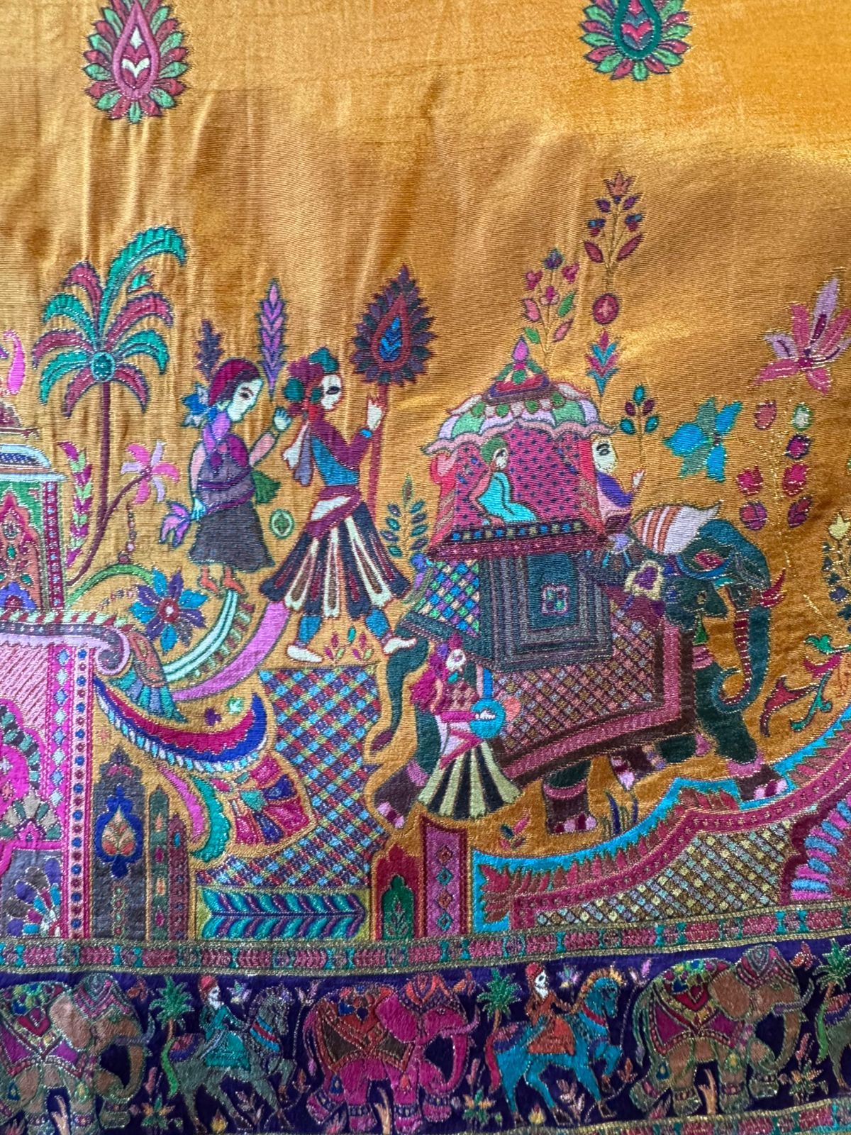 Soft Silk Unstitched shirt