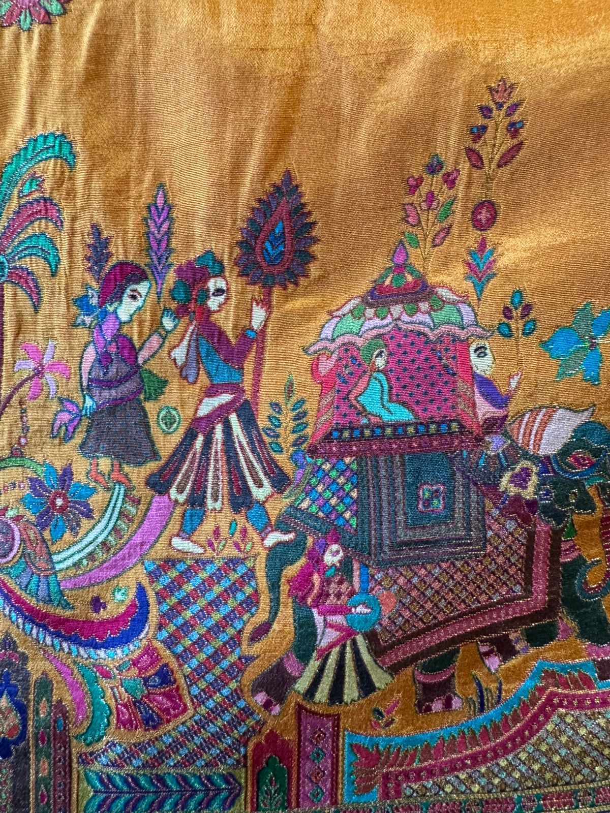 Soft Silk Unstitched shirt