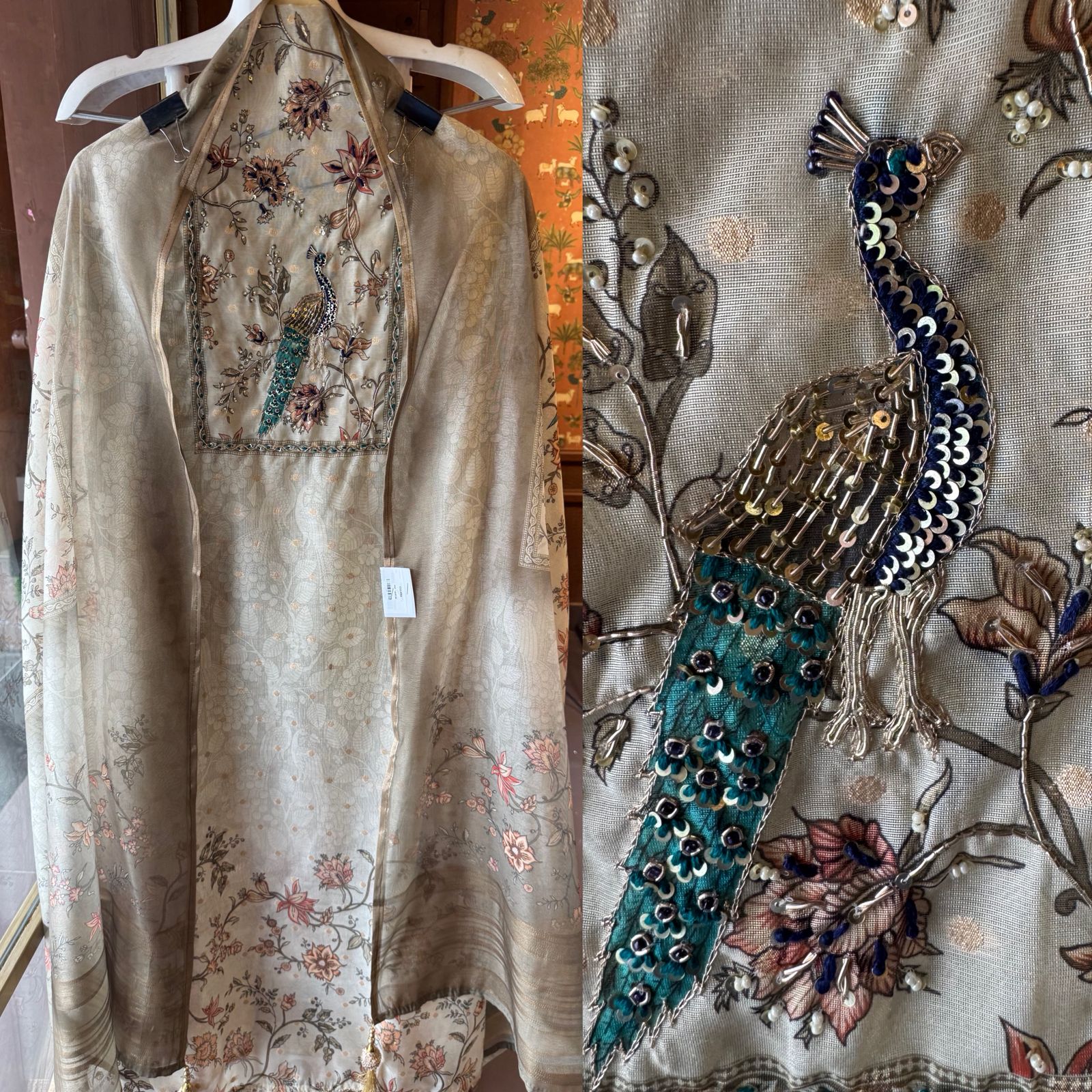 Elegant ethnic suit/kurta set