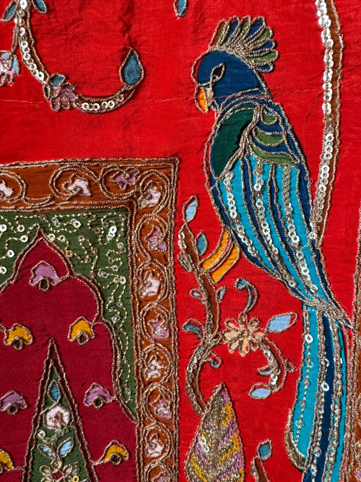 Richly embroidered ethnic Suit