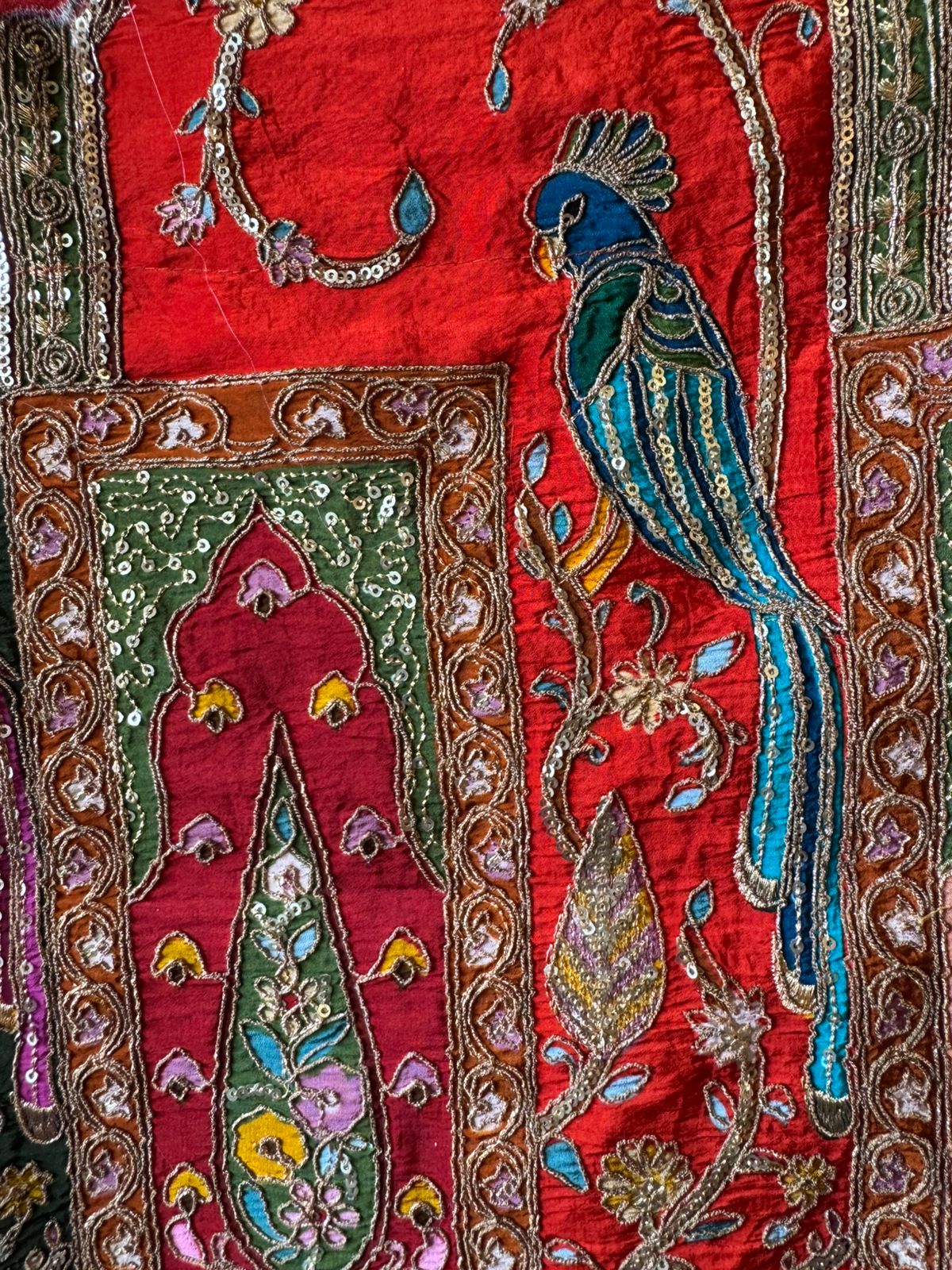 Richly embroidered ethnic Suit