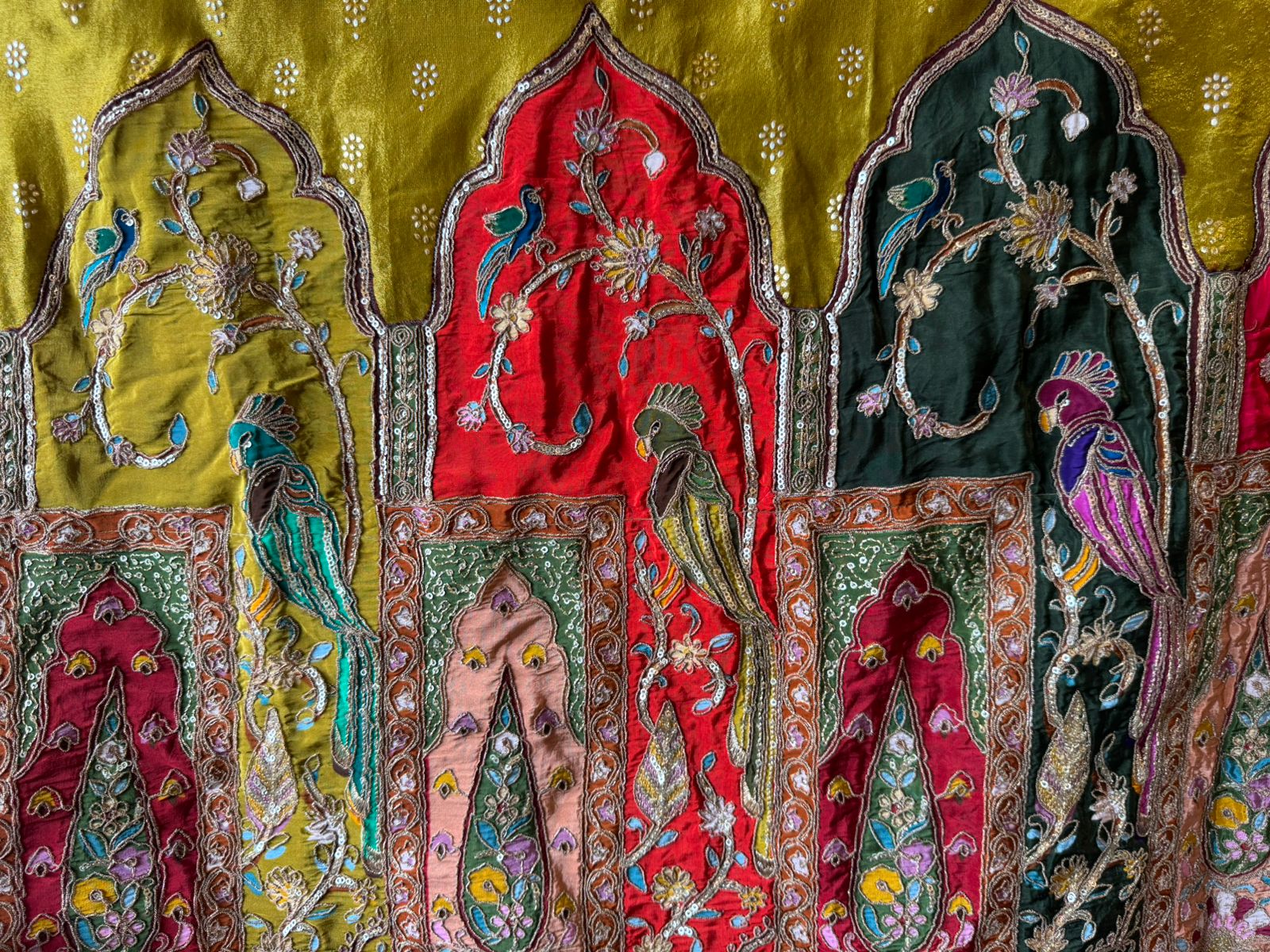 Richly embroidered ethnic Suit