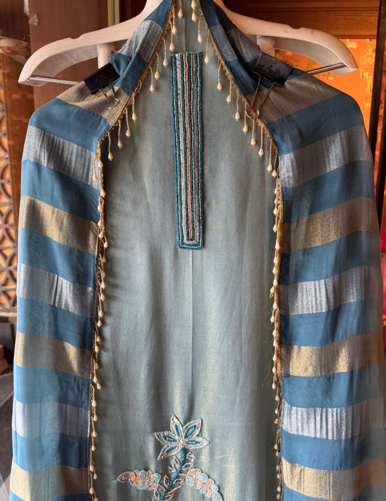 Tissue fabric Unstitched shirt