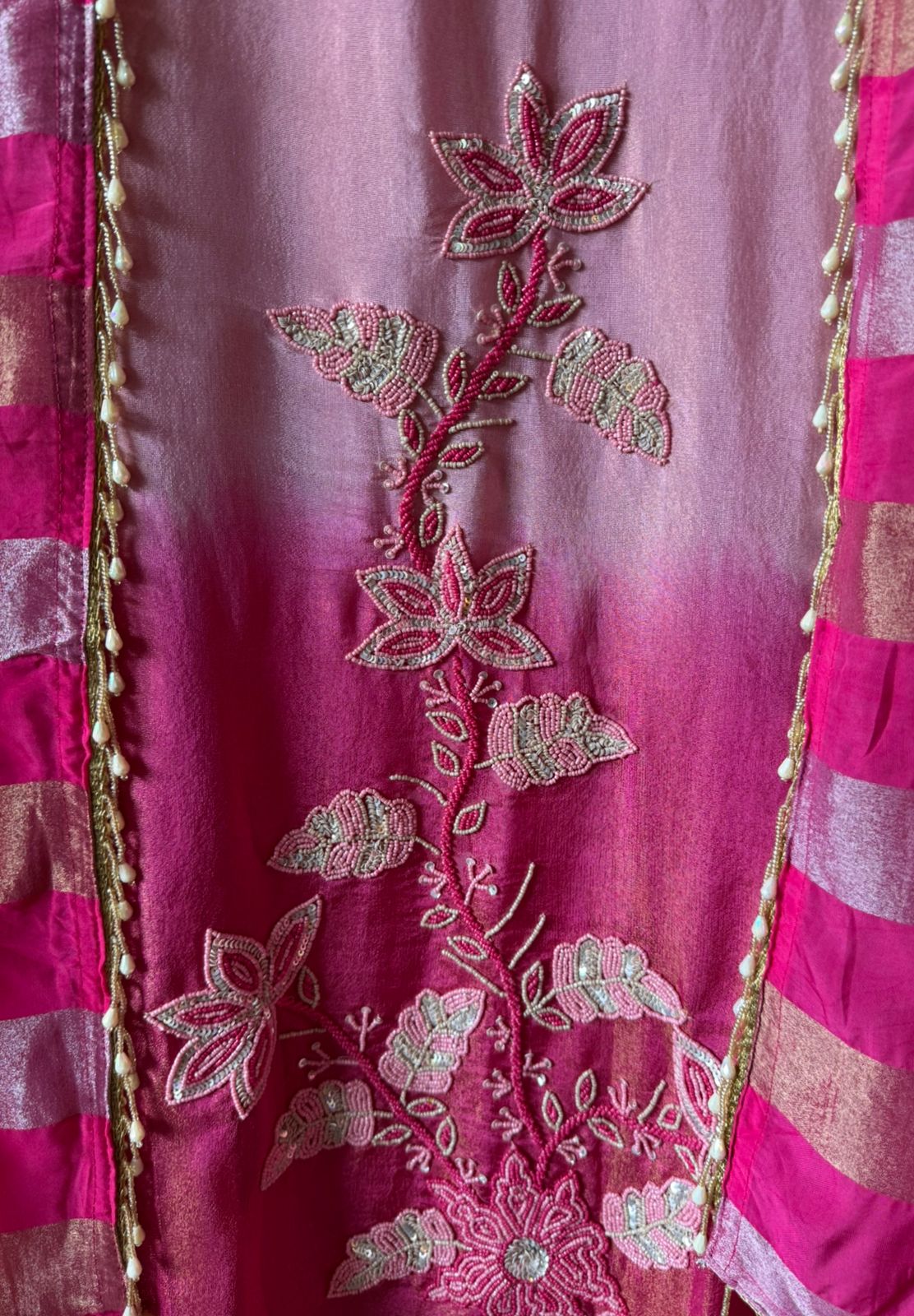 Tissue fabric Unstitched shirt