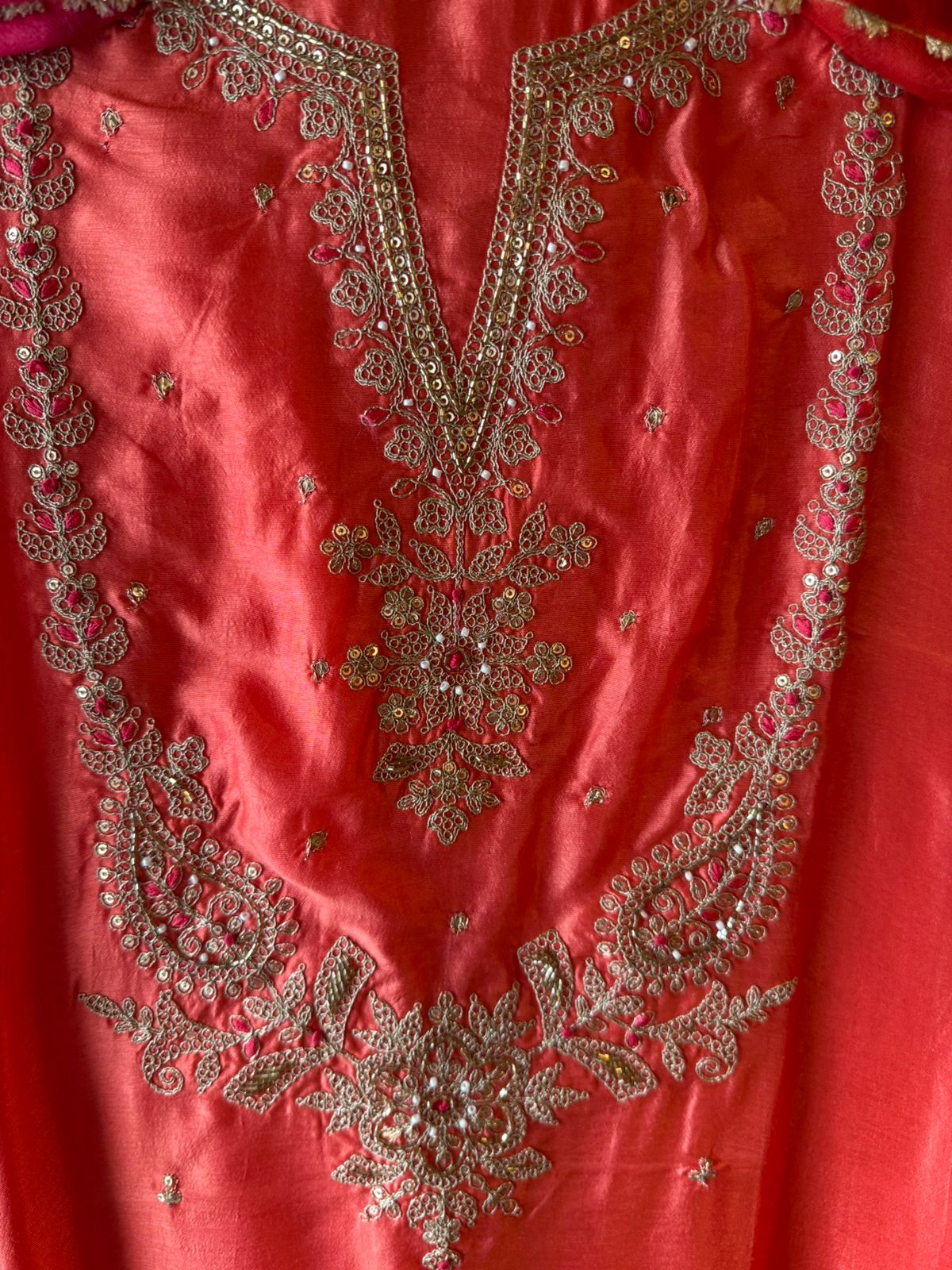 Traditional ethnic suit fabric set