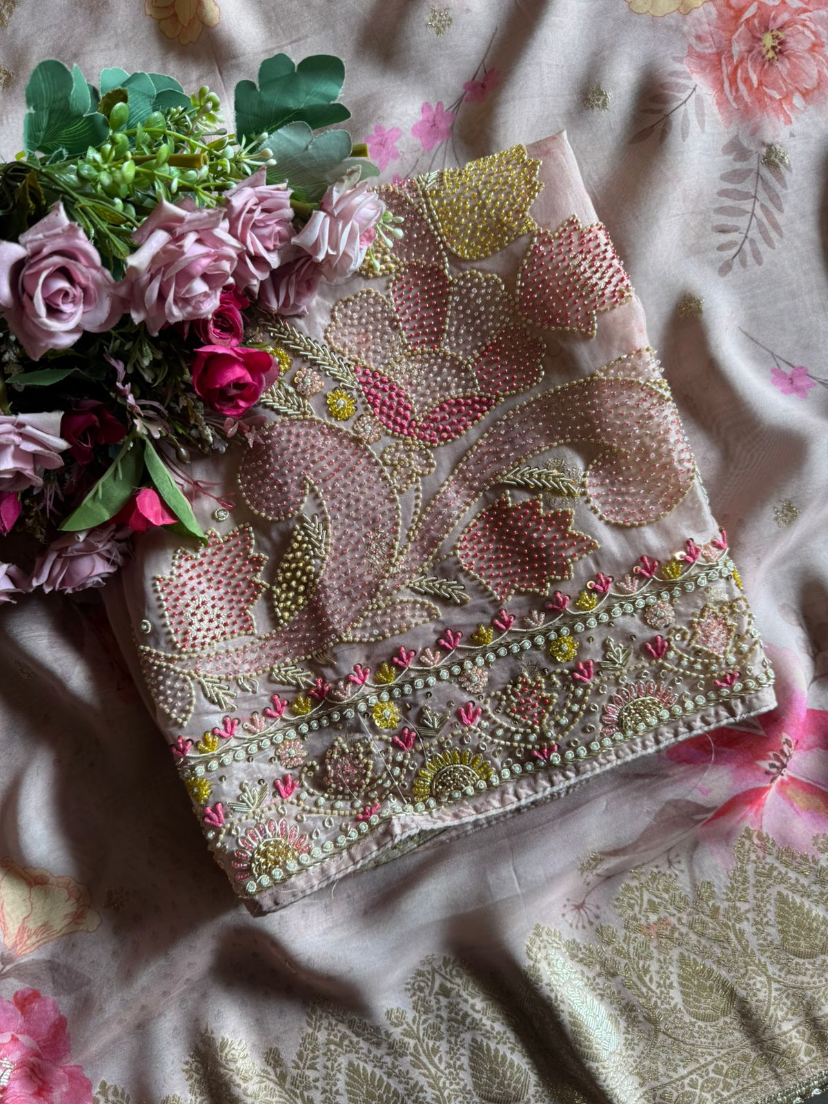 Soft tissue self woven Unstitched Shirt