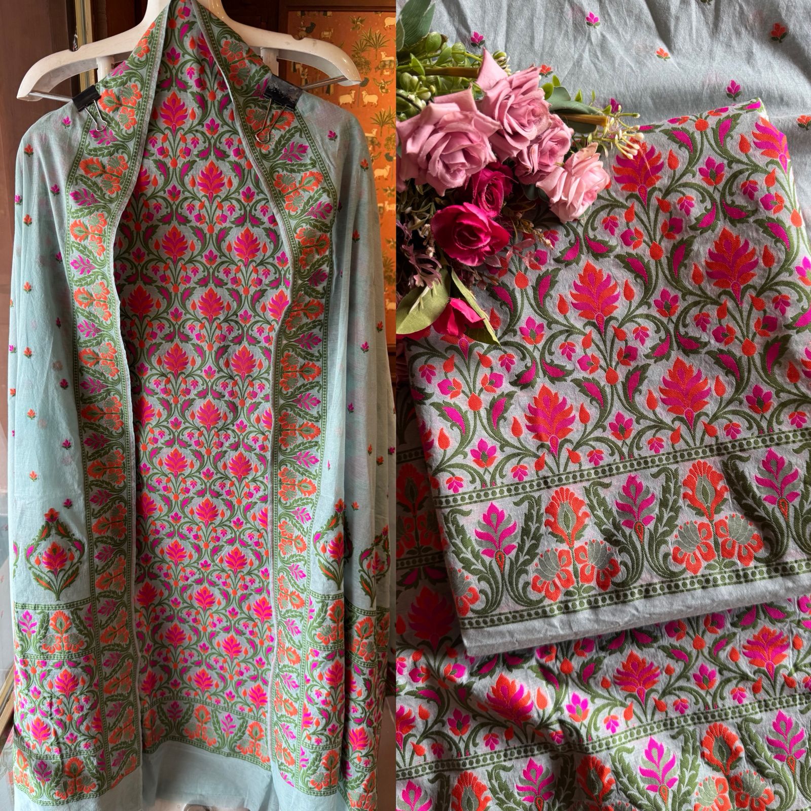 Kashmiri style ethnic suit