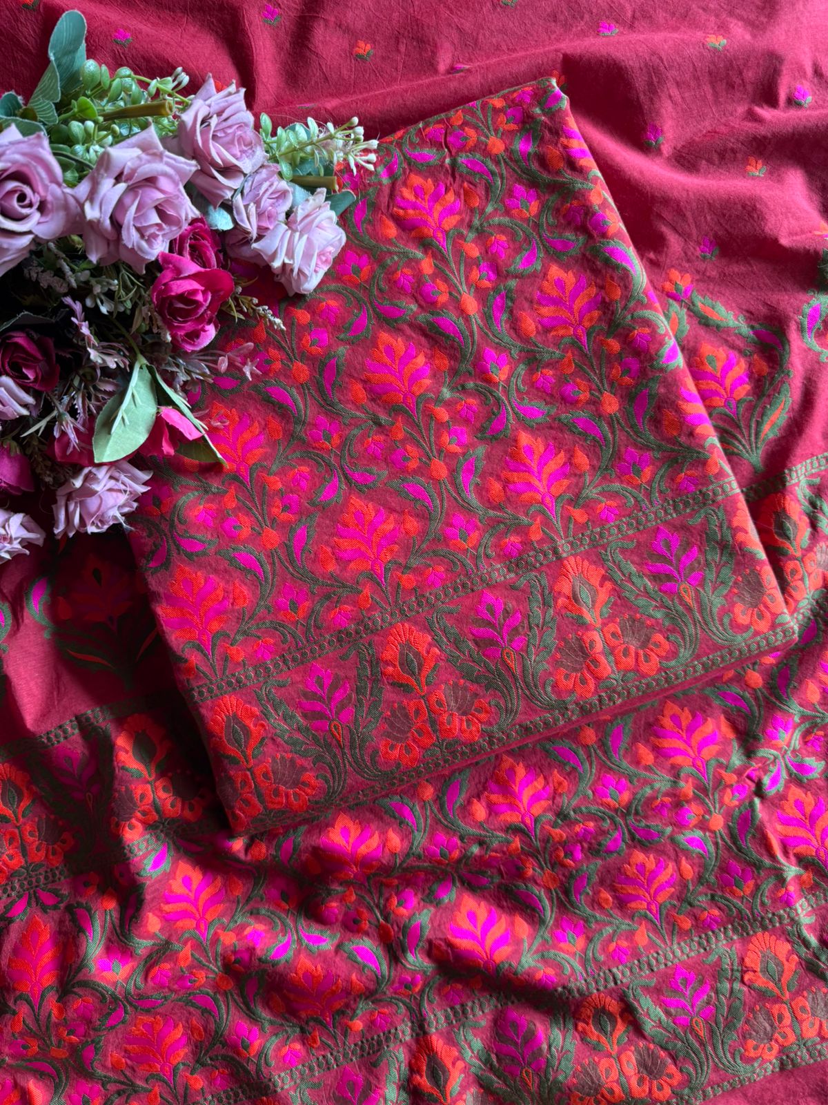 Kashmiri style ethnic suit