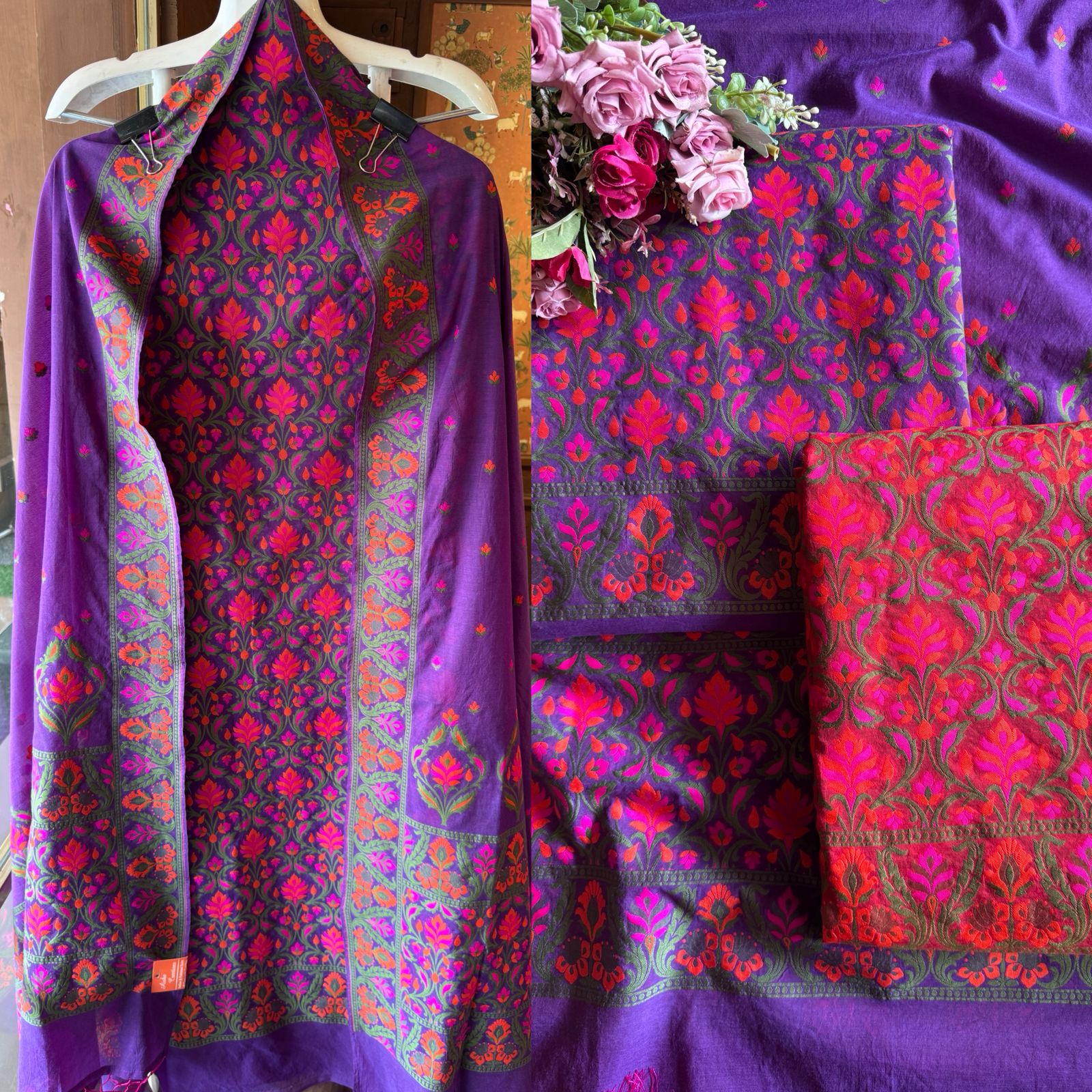 Kashmiri style ethnic suit