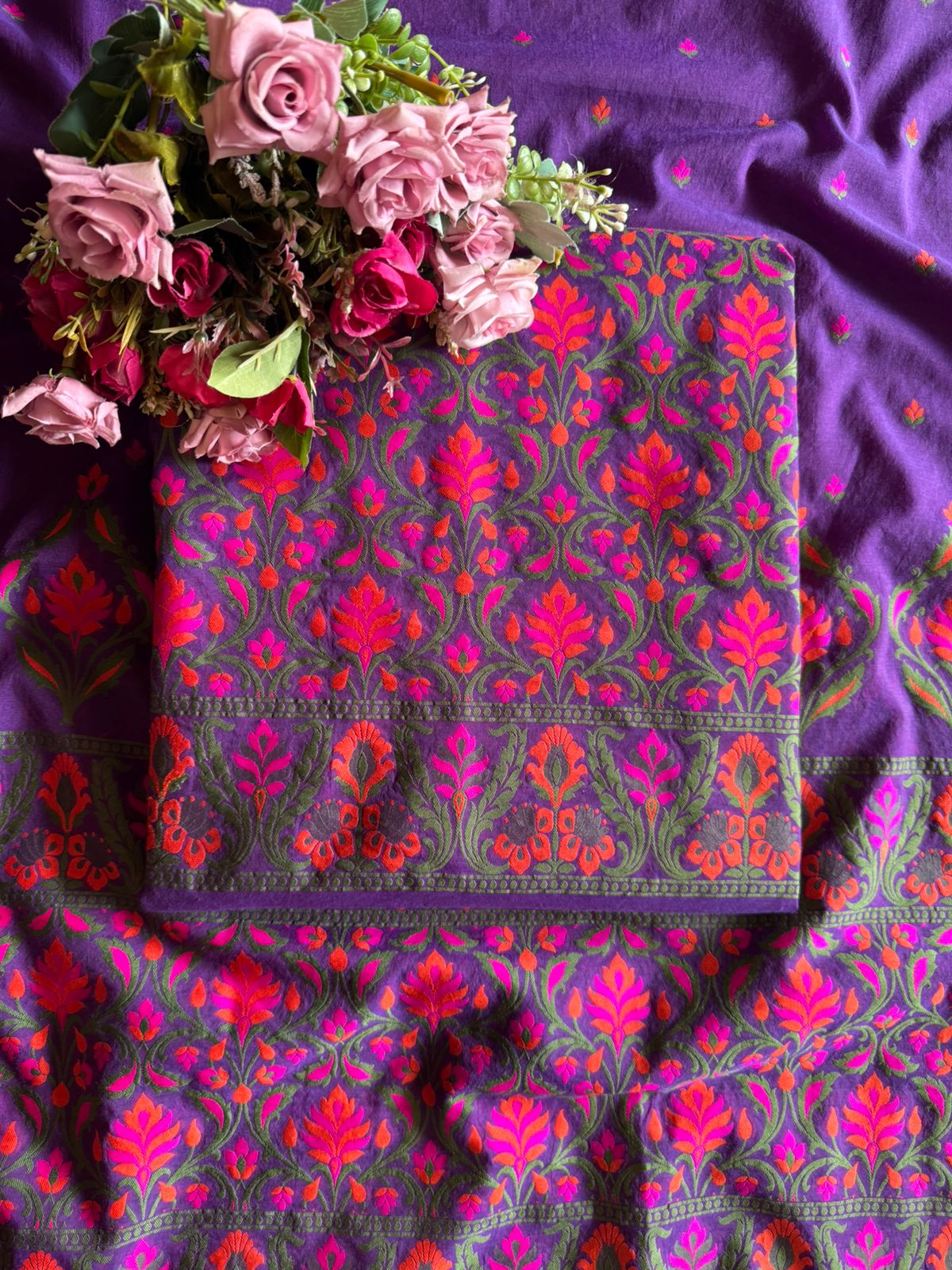 Kashmiri style ethnic suit