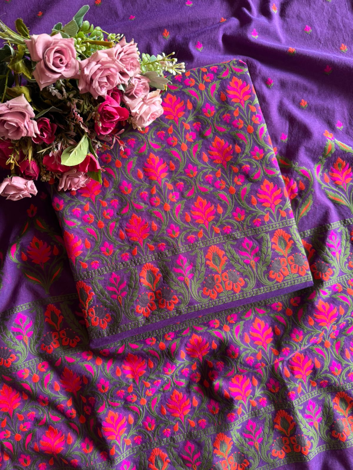 Kashmiri style ethnic suit