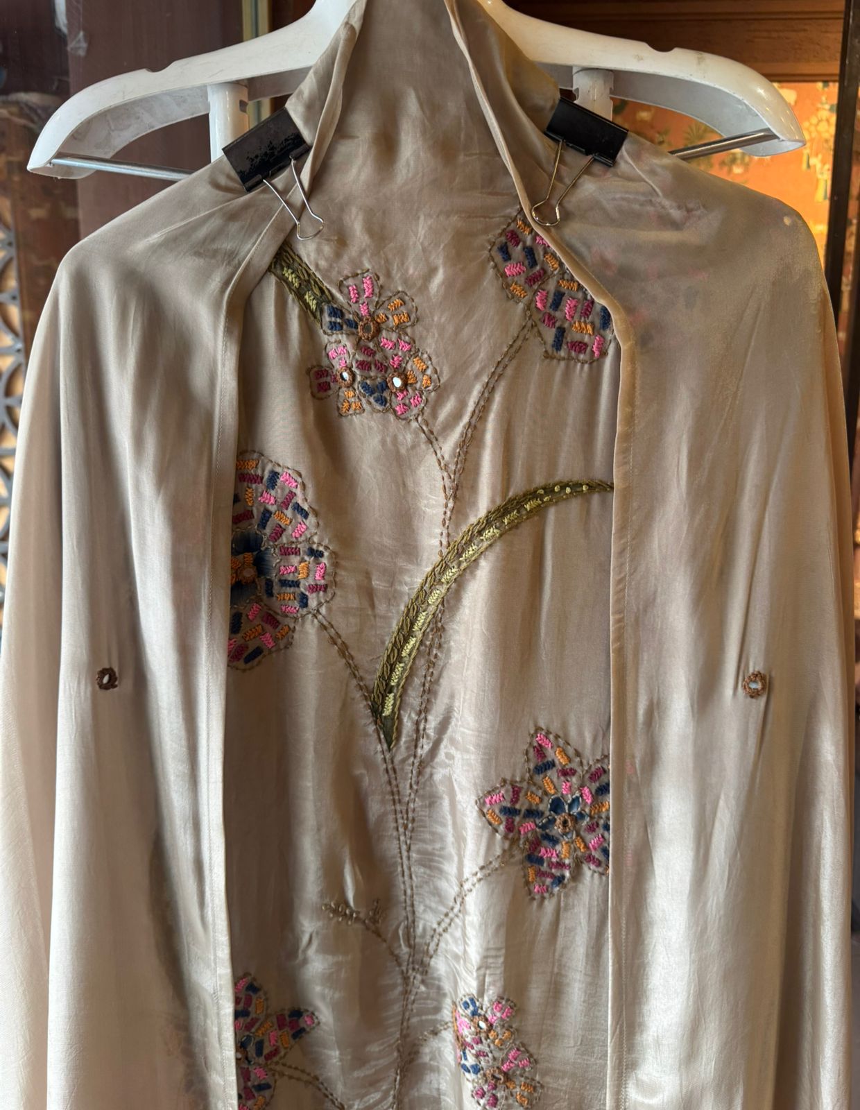 Beautiful Kantha work embroidery