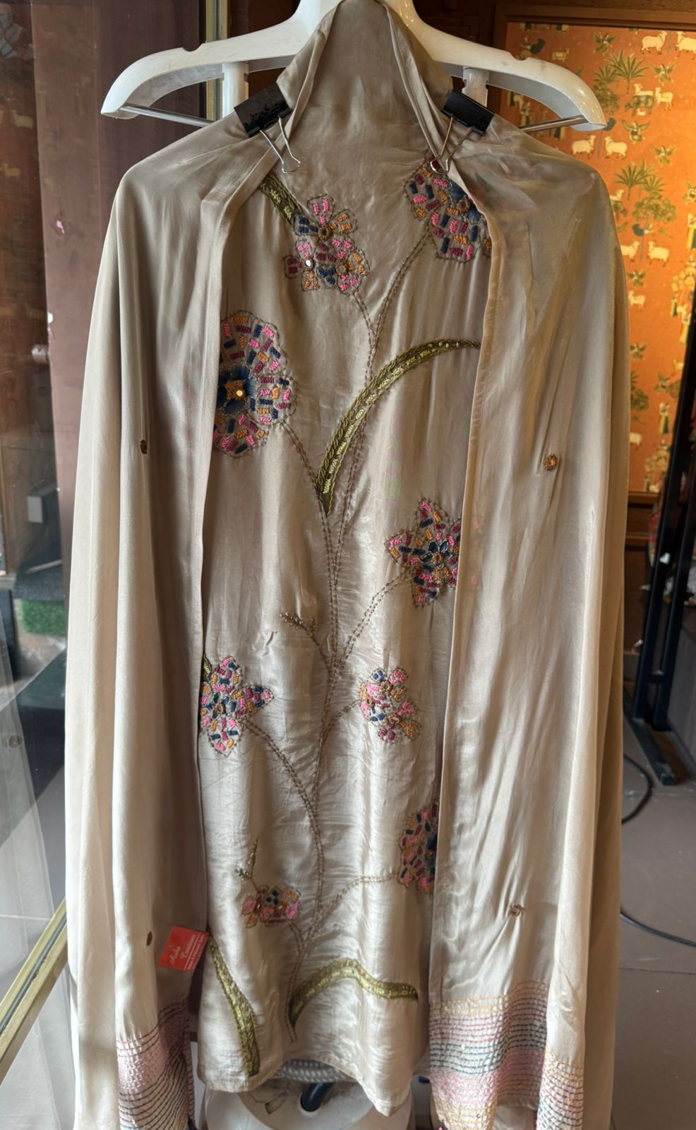 Beautiful Kantha work embroidery