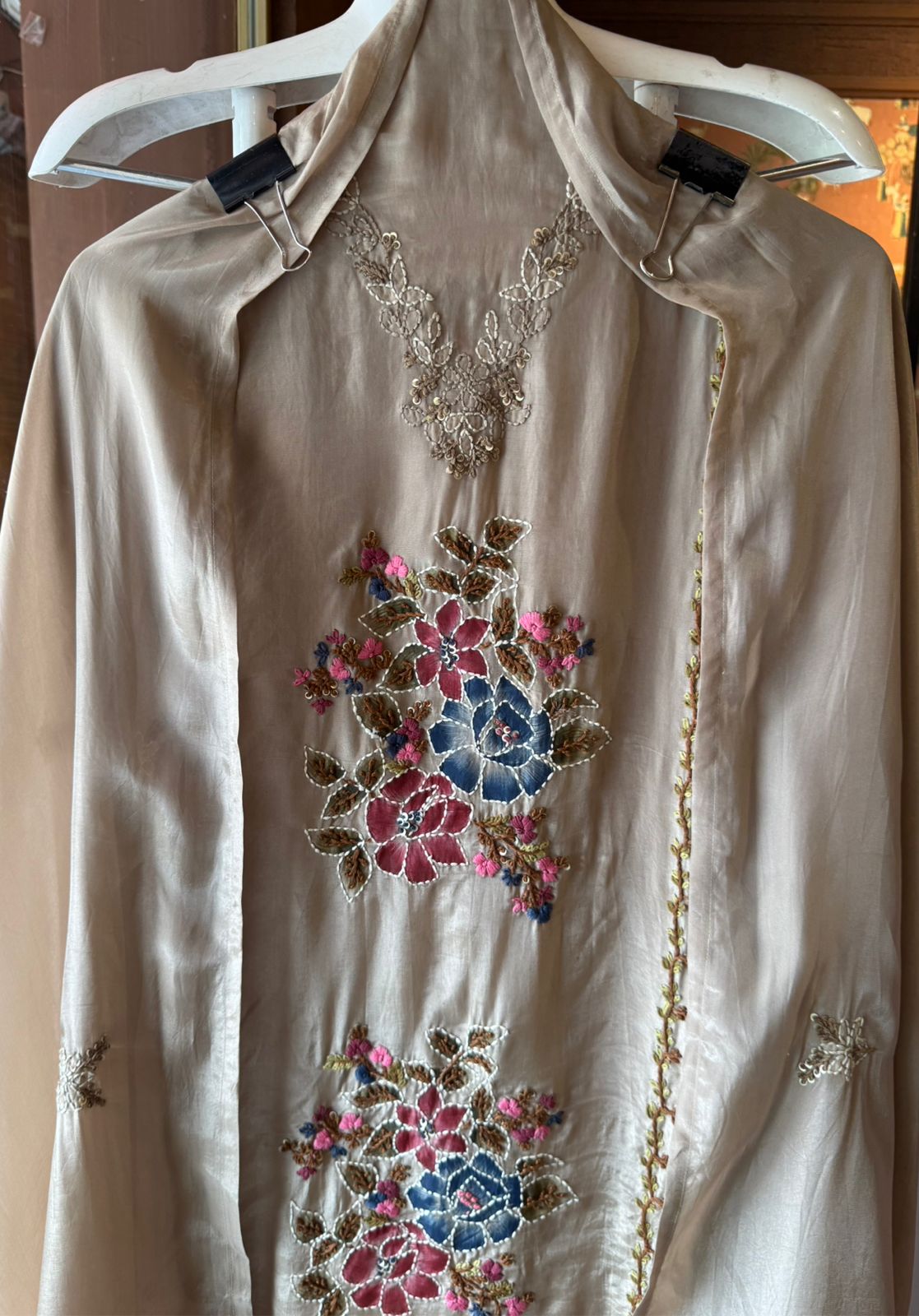 Pure Mul Muslim Unstitched full size Suit