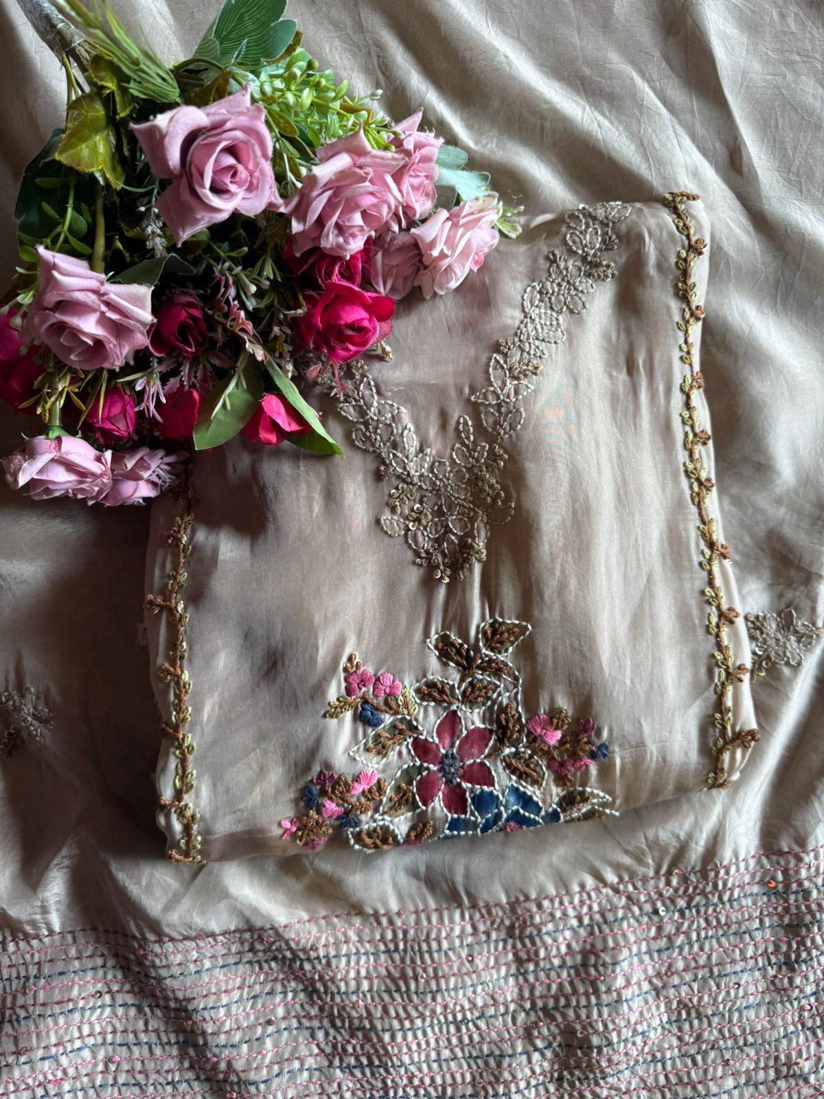 Pure Mul Muslim Unstitched full size Suit