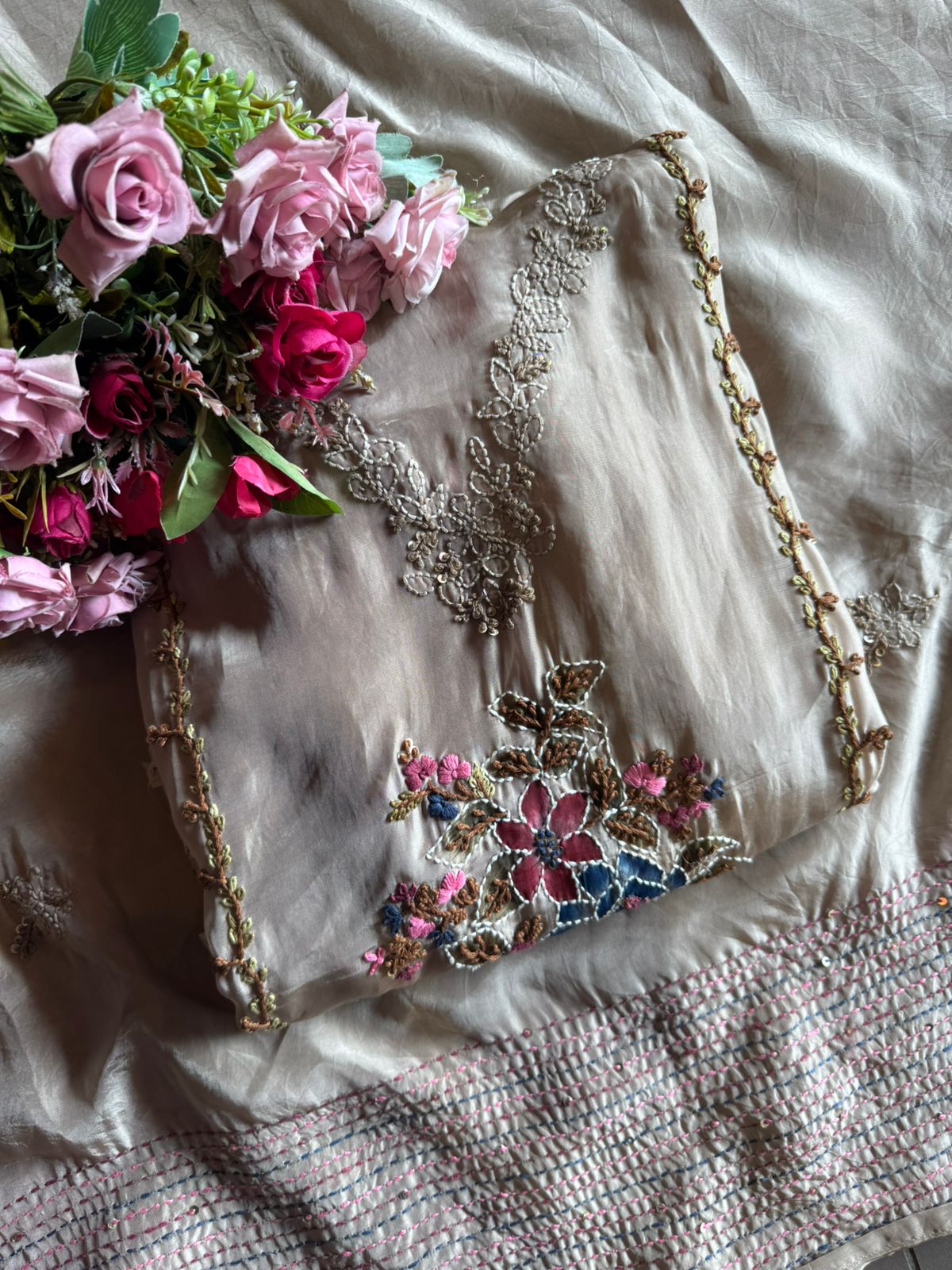 Pure Mul Muslim Unstitched full size Suit