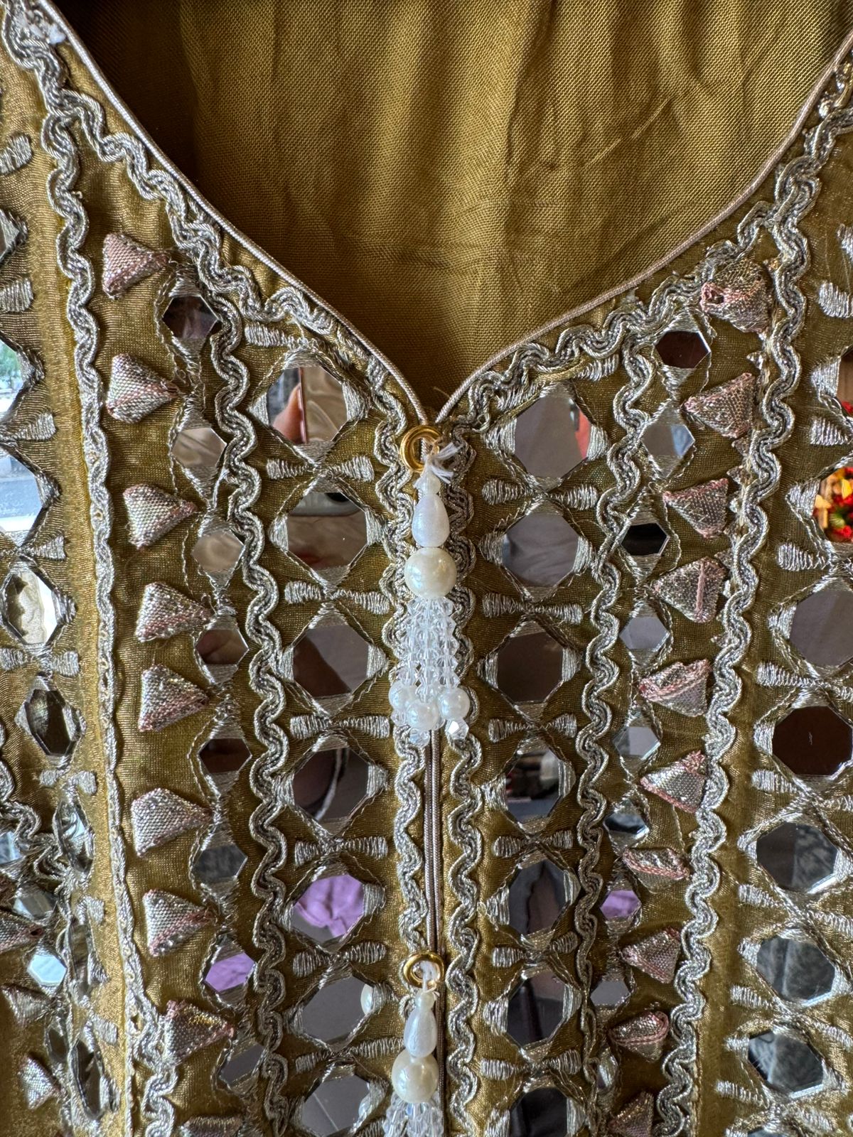 Shimmer Stitched anarkali set/Ethnic suit