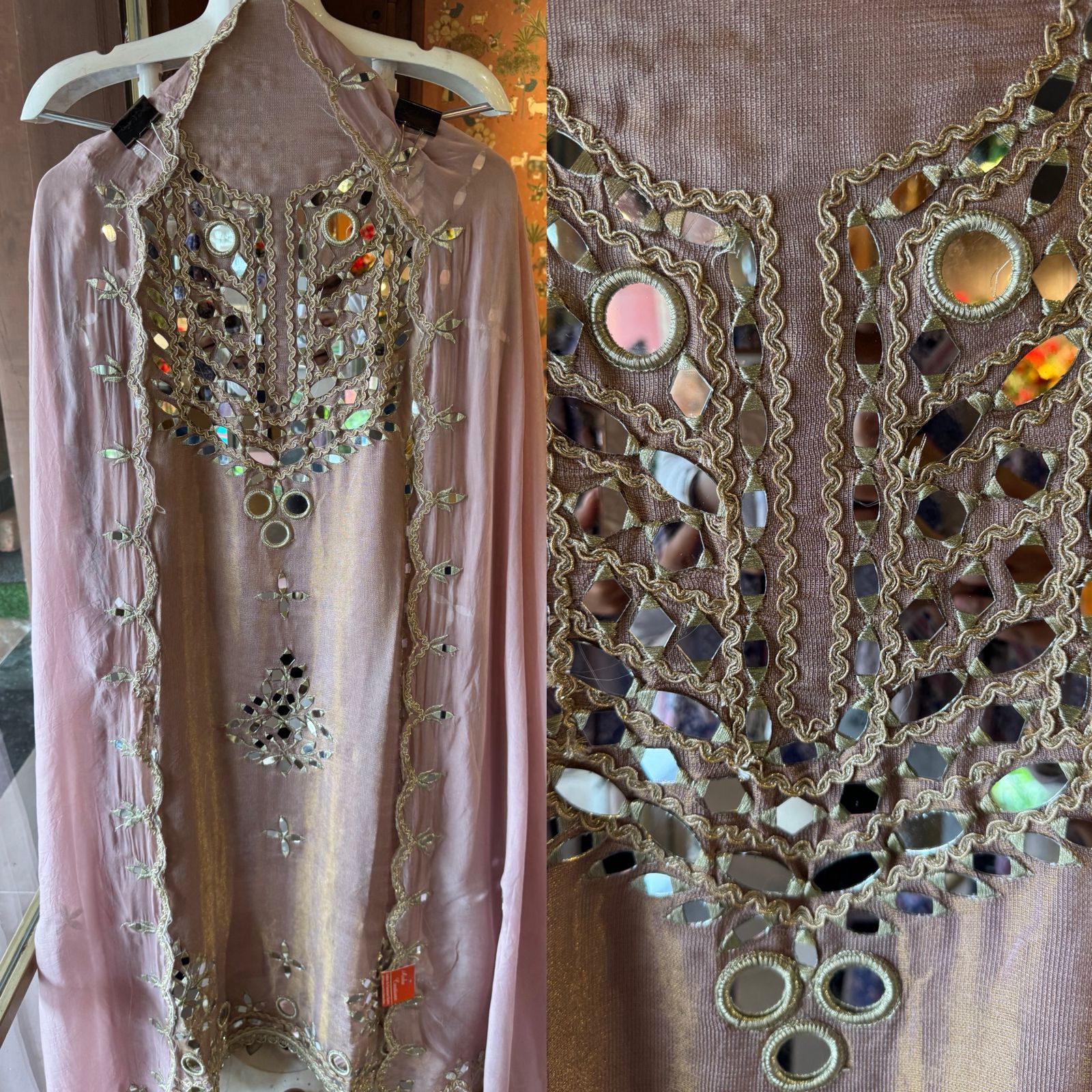 Shimmer Soft tissue shirt