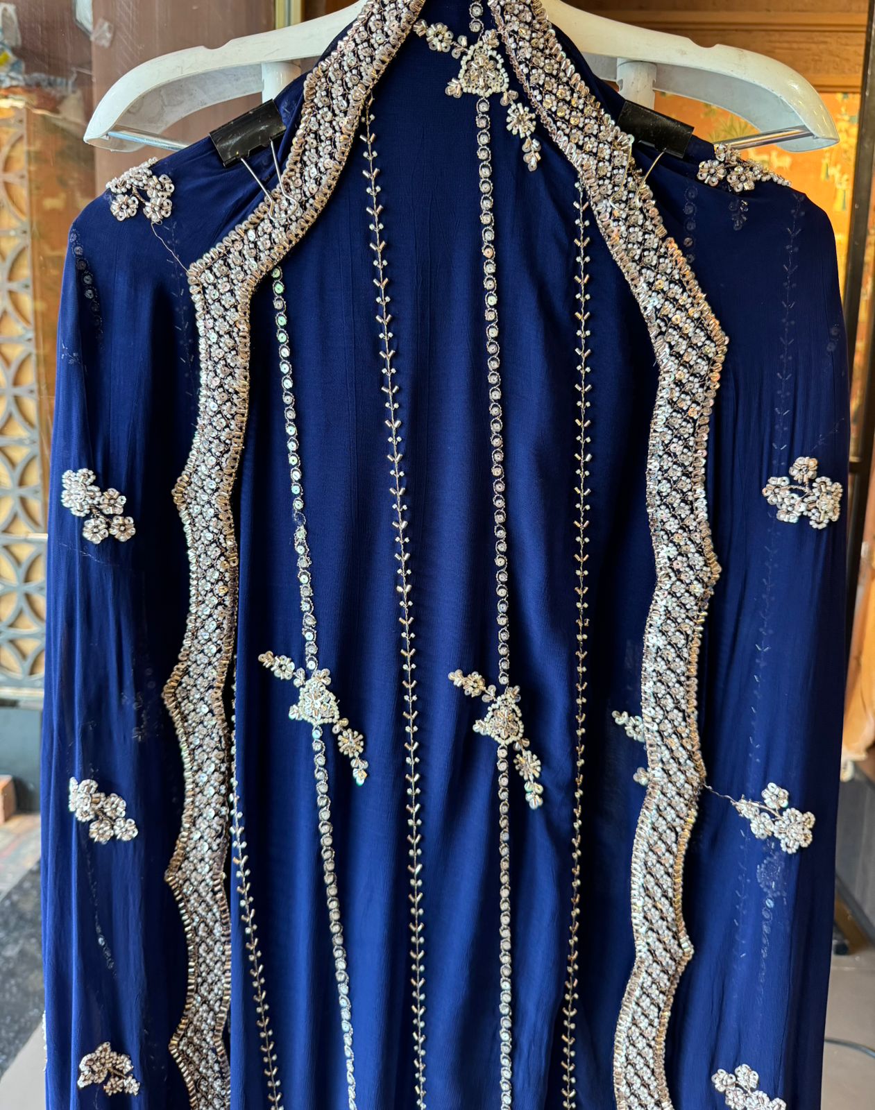 Traditional deep Cherry red ethnic suit