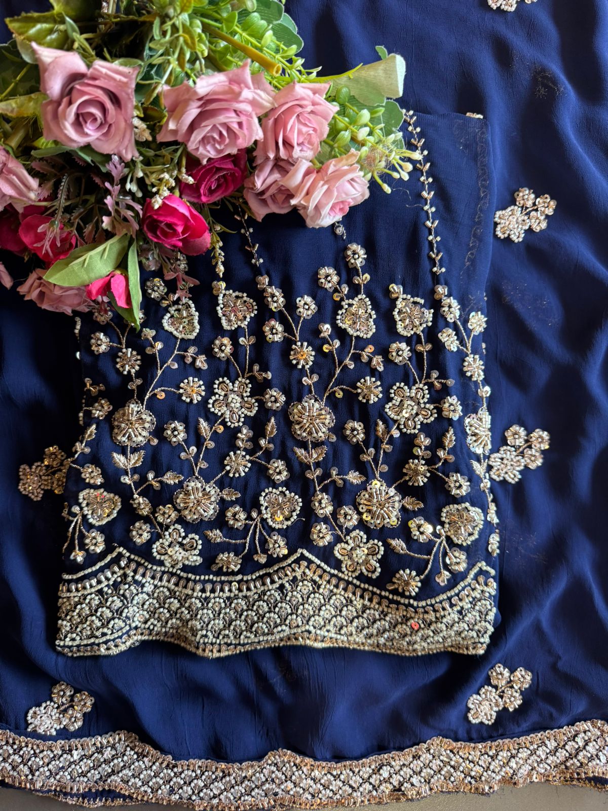 Traditional deep Cherry red ethnic suit