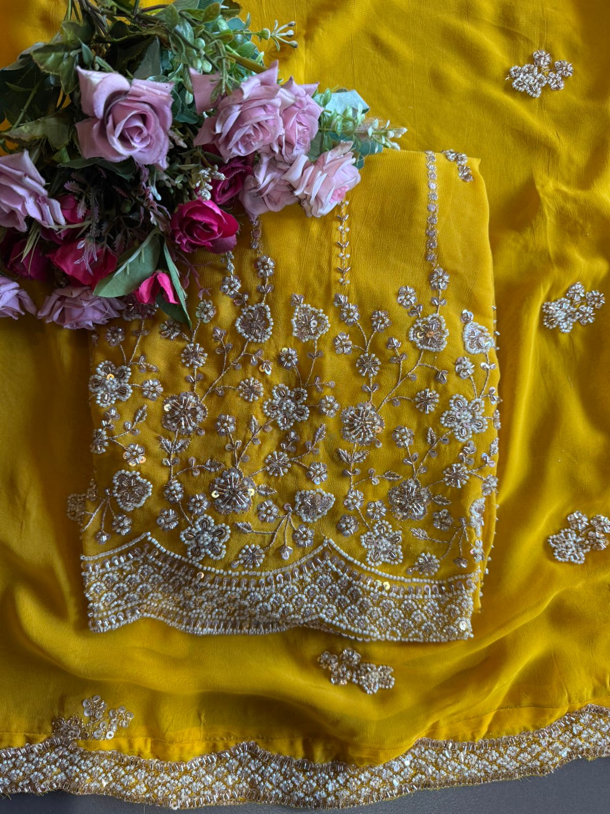 Traditional deep Cherry red ethnic suit