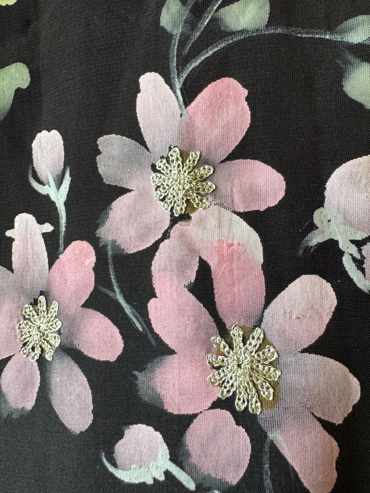 Organza Unstitched designer Suit