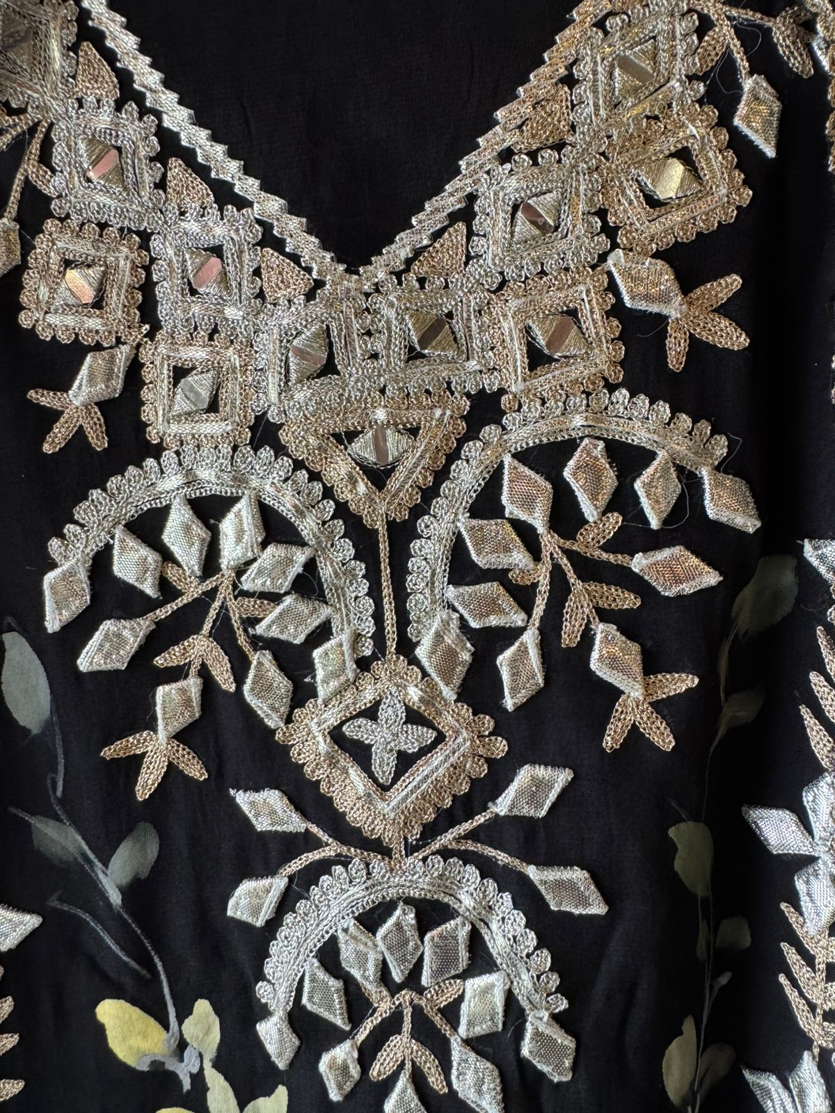 Organza Unstitched designer Suit