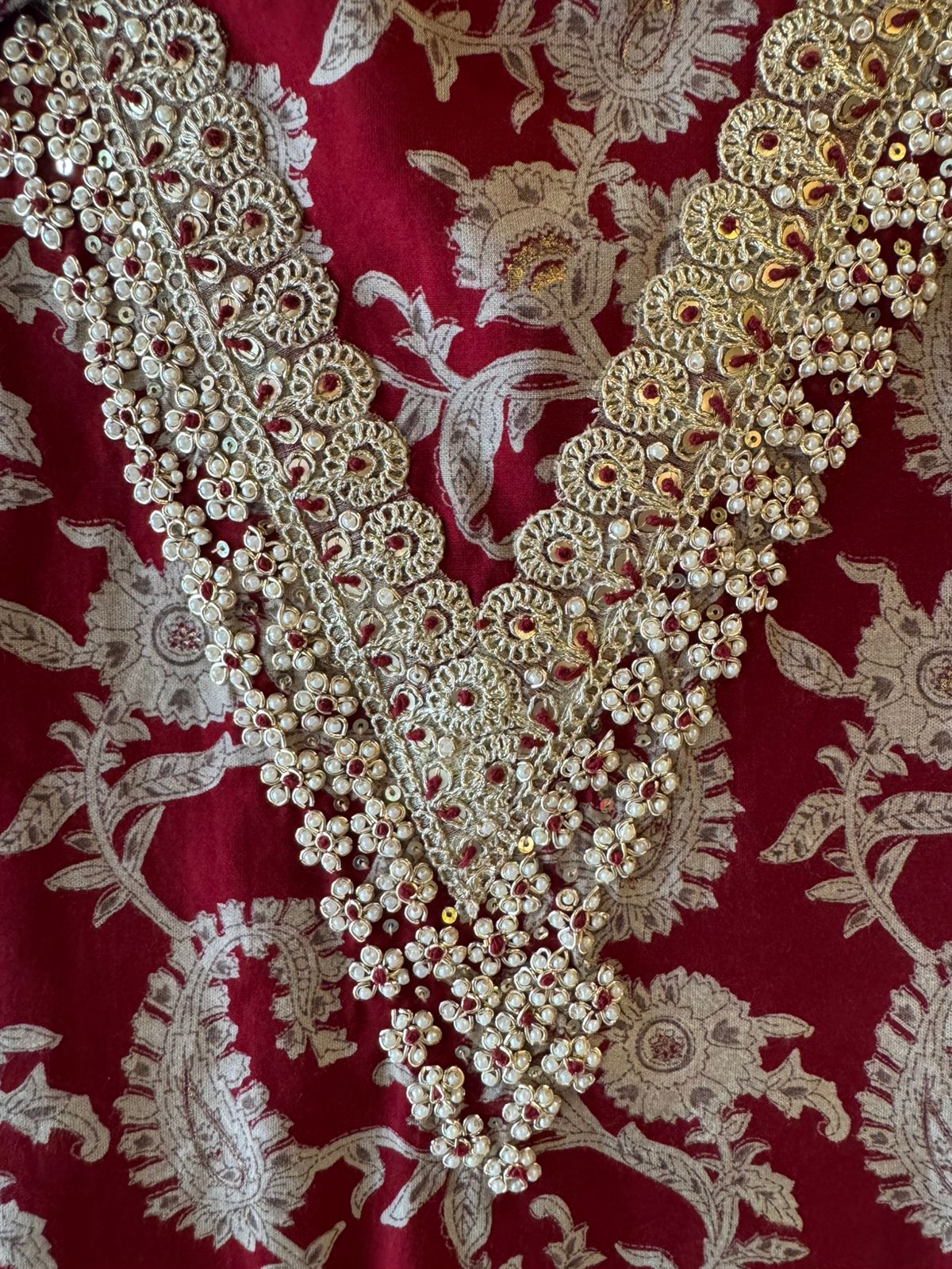 Mul Mul cotton Muslin Unstitched Suit