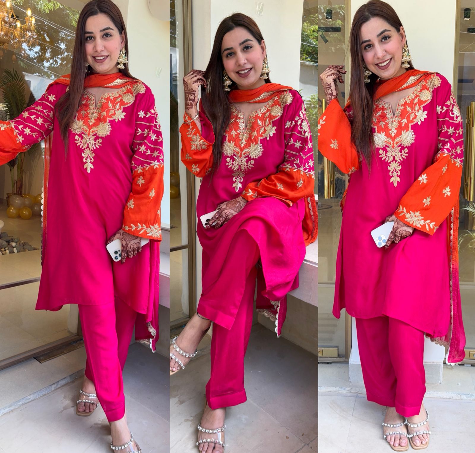 Pure 100% silk Kurta