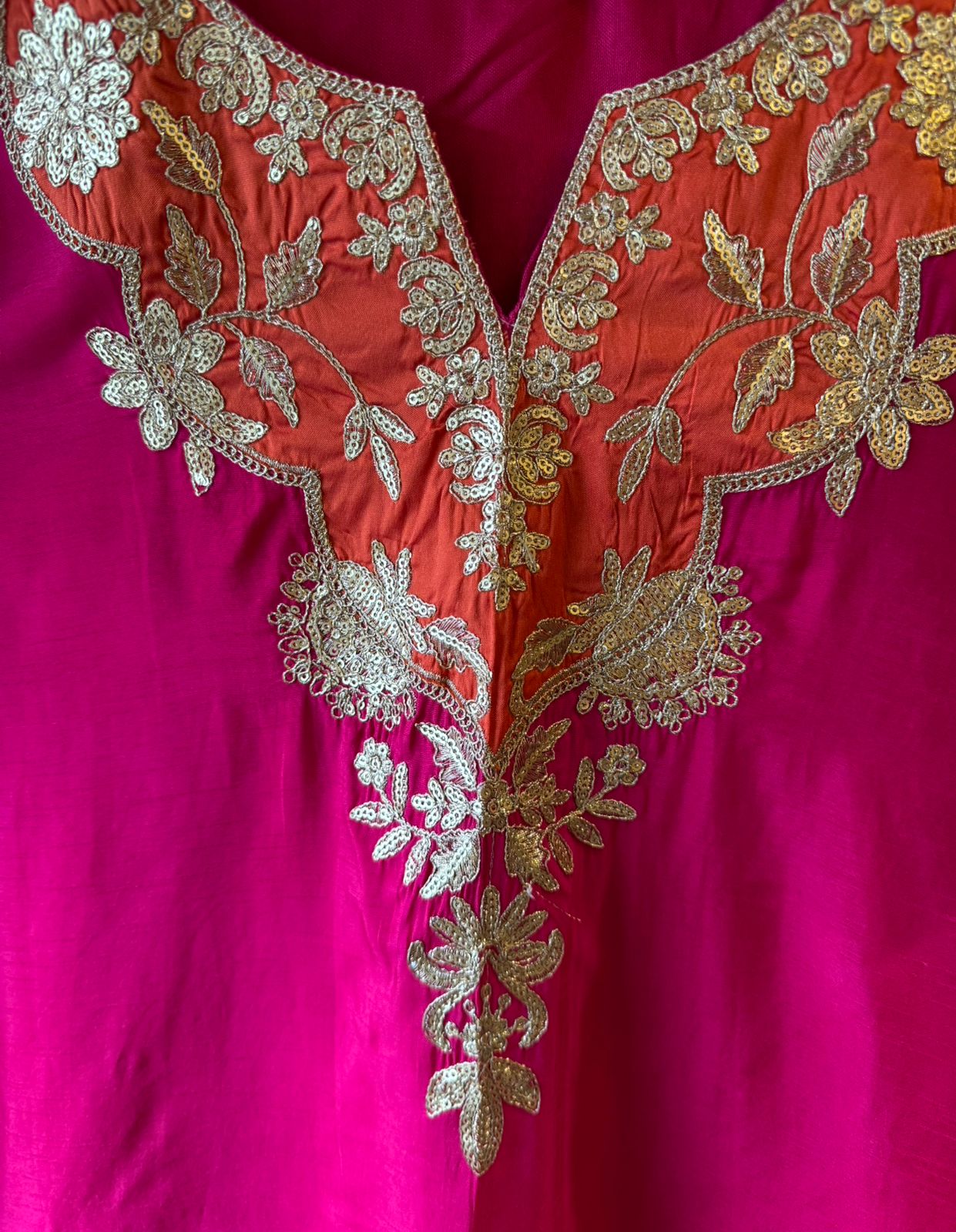 Pure 100% silk Kurta