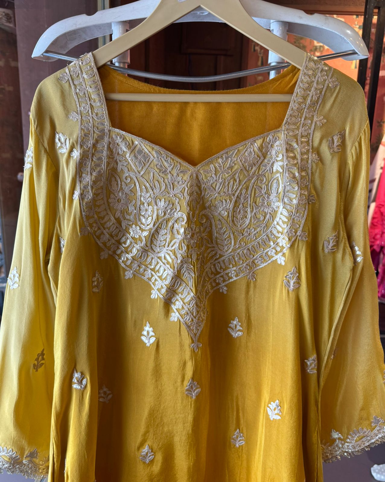 Shimmer tissue Ombré shaded coord set