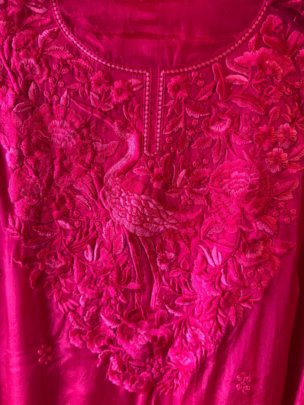 Silk Unstitched Suit set