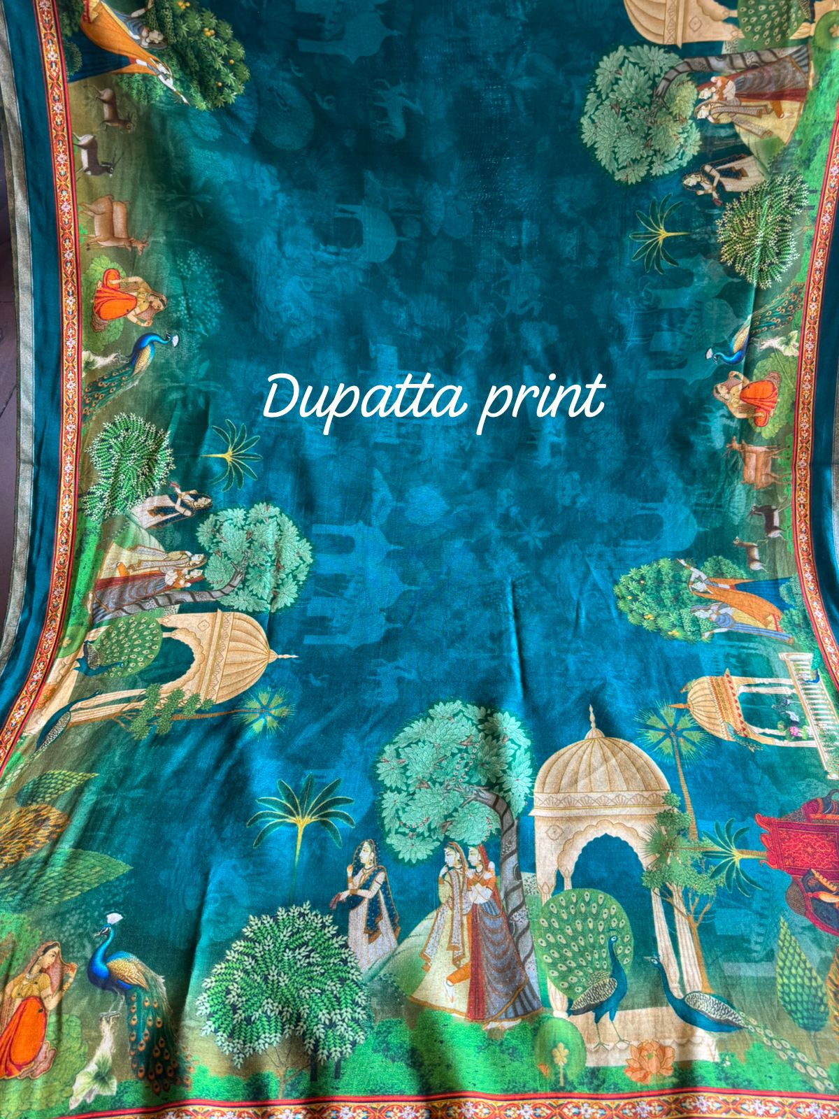 Silk Shirt with striking Rajasthani