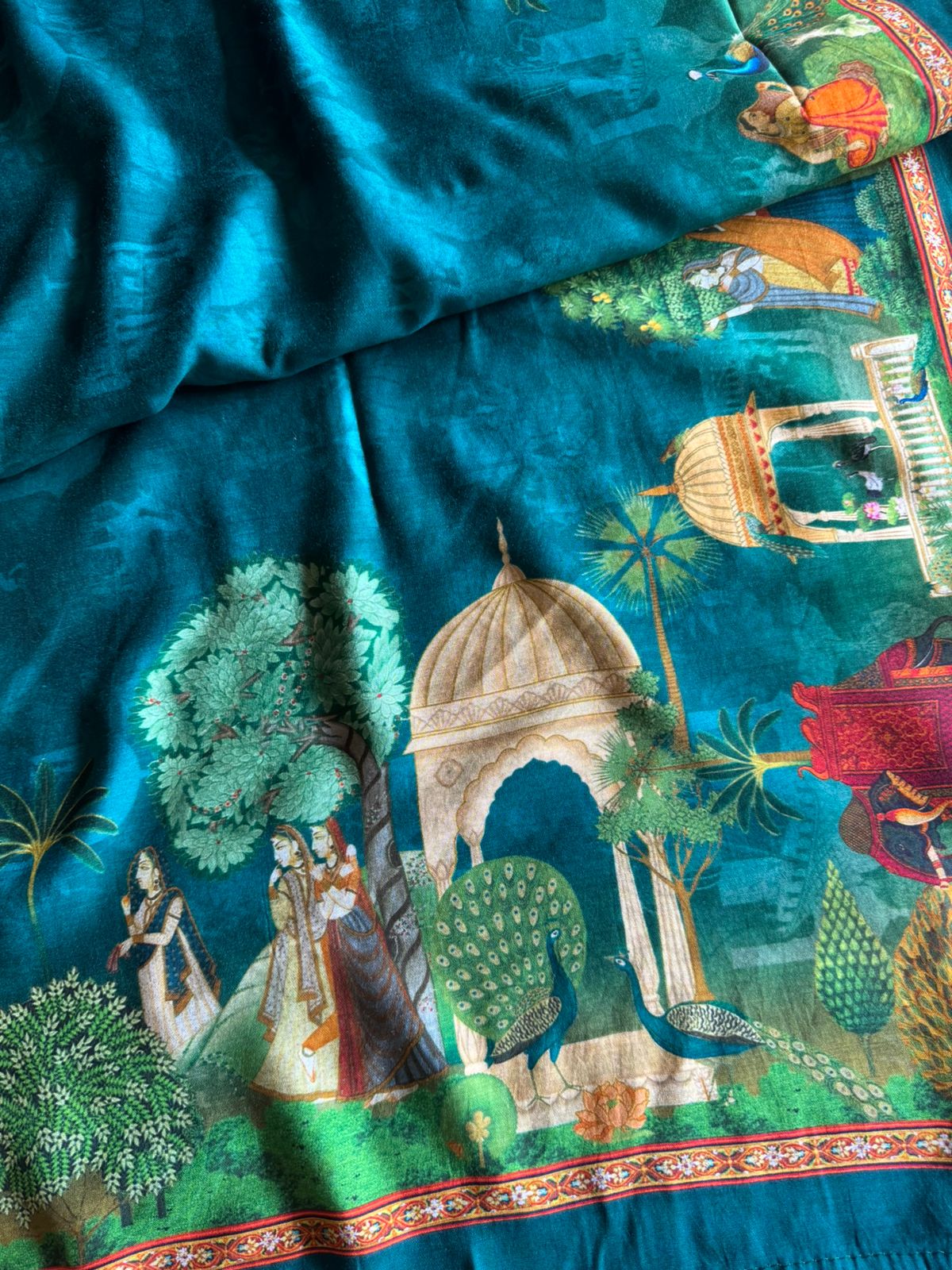 Silk Shirt with striking Rajasthani