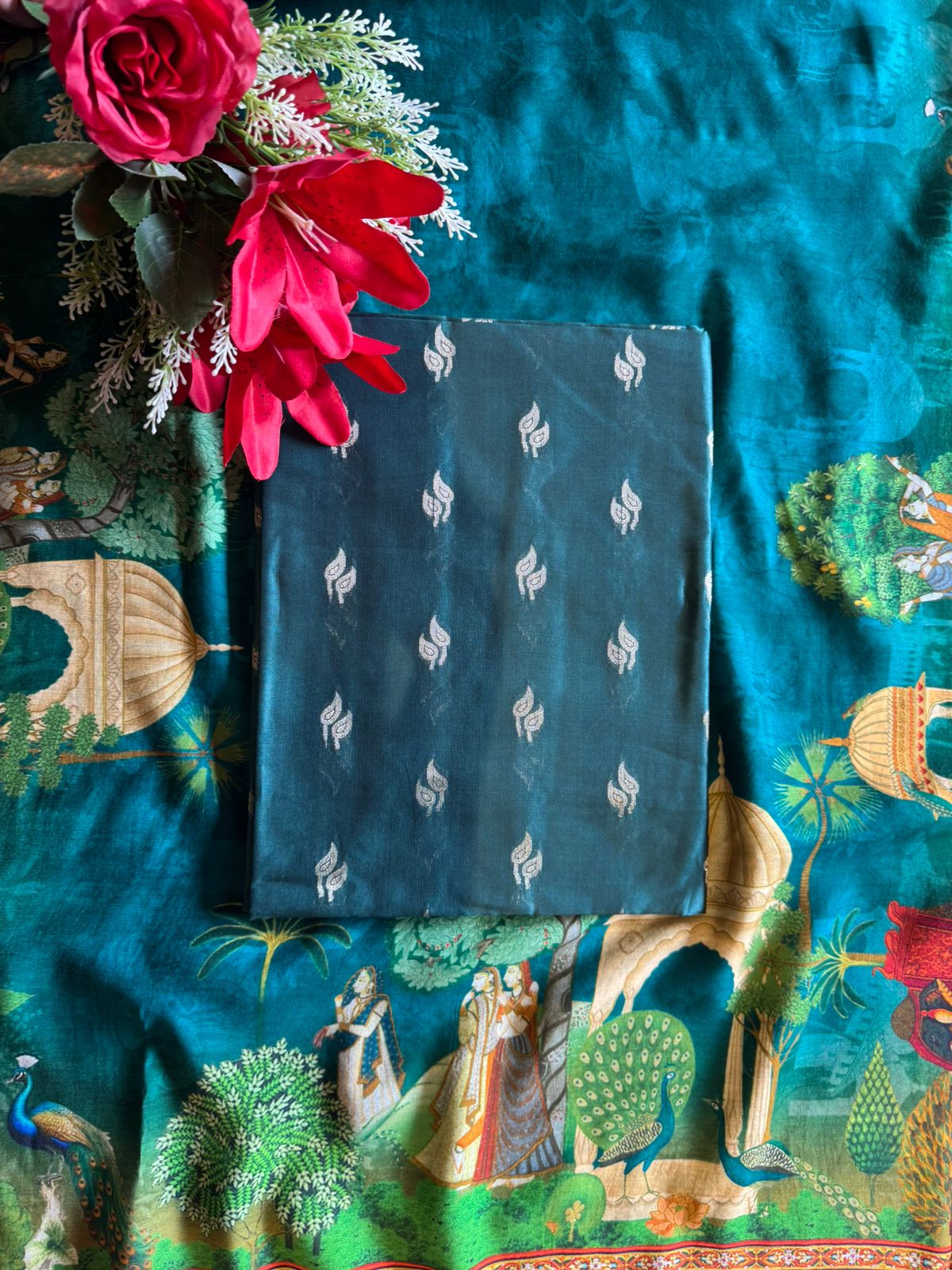 Silk Shirt with striking Rajasthani