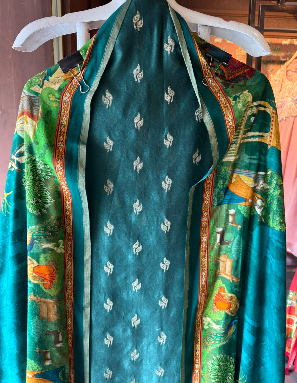 Silk Shirt with striking Rajasthani