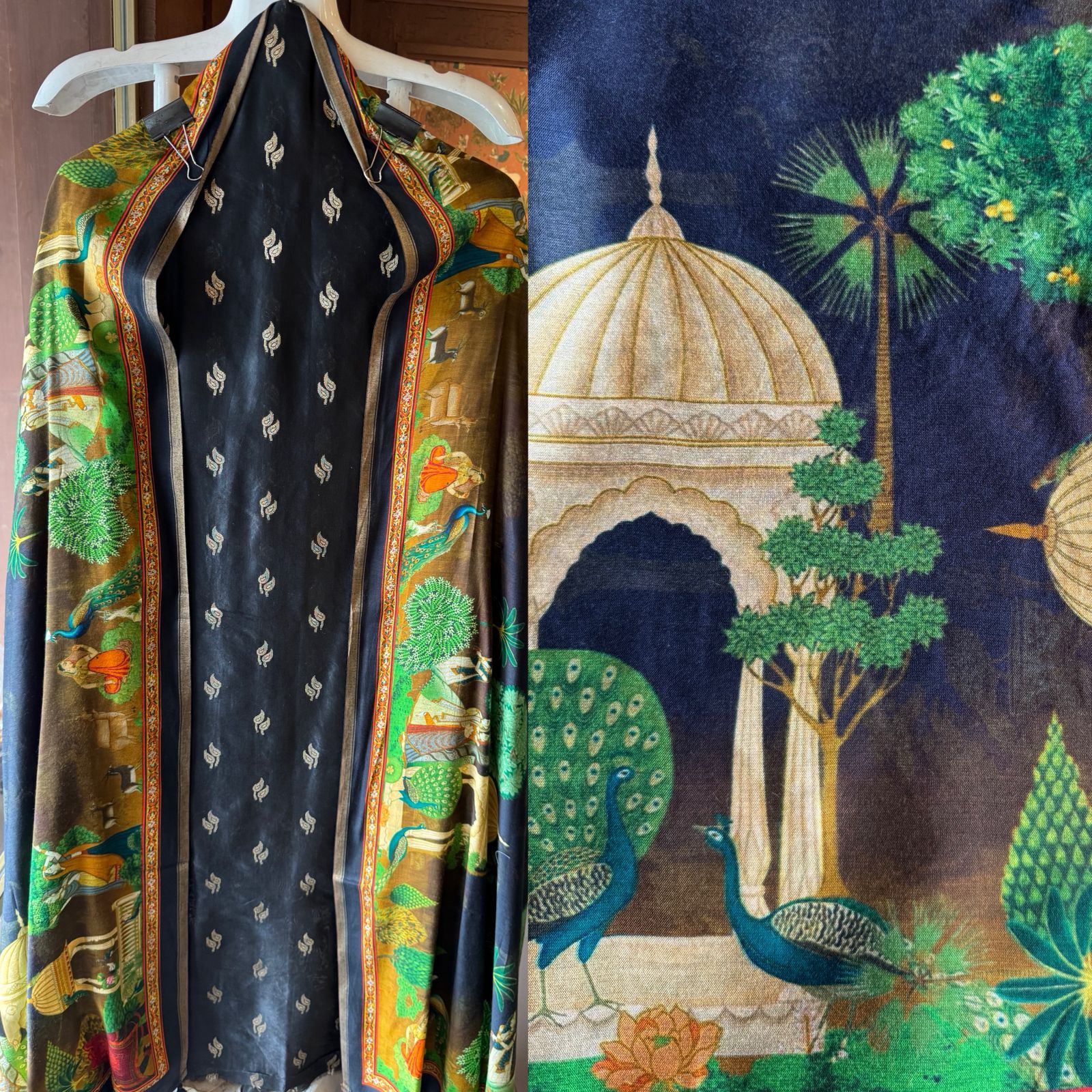 Silk Shirt with striking Rajasthani