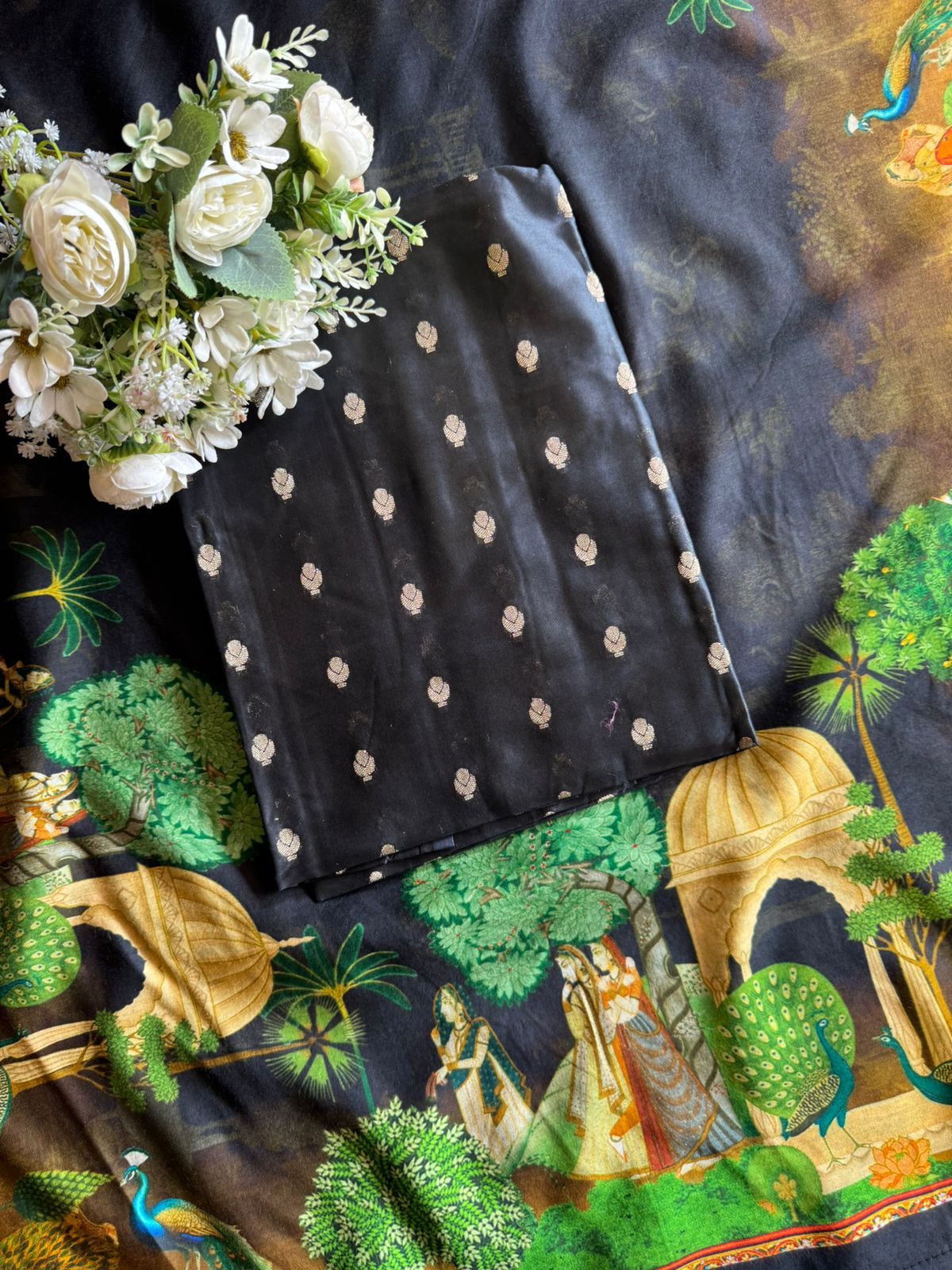 Silk Shirt with striking Rajasthani