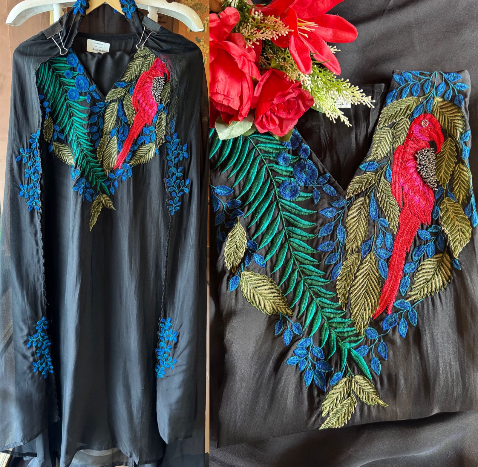 Soft organza Unstitched Suit