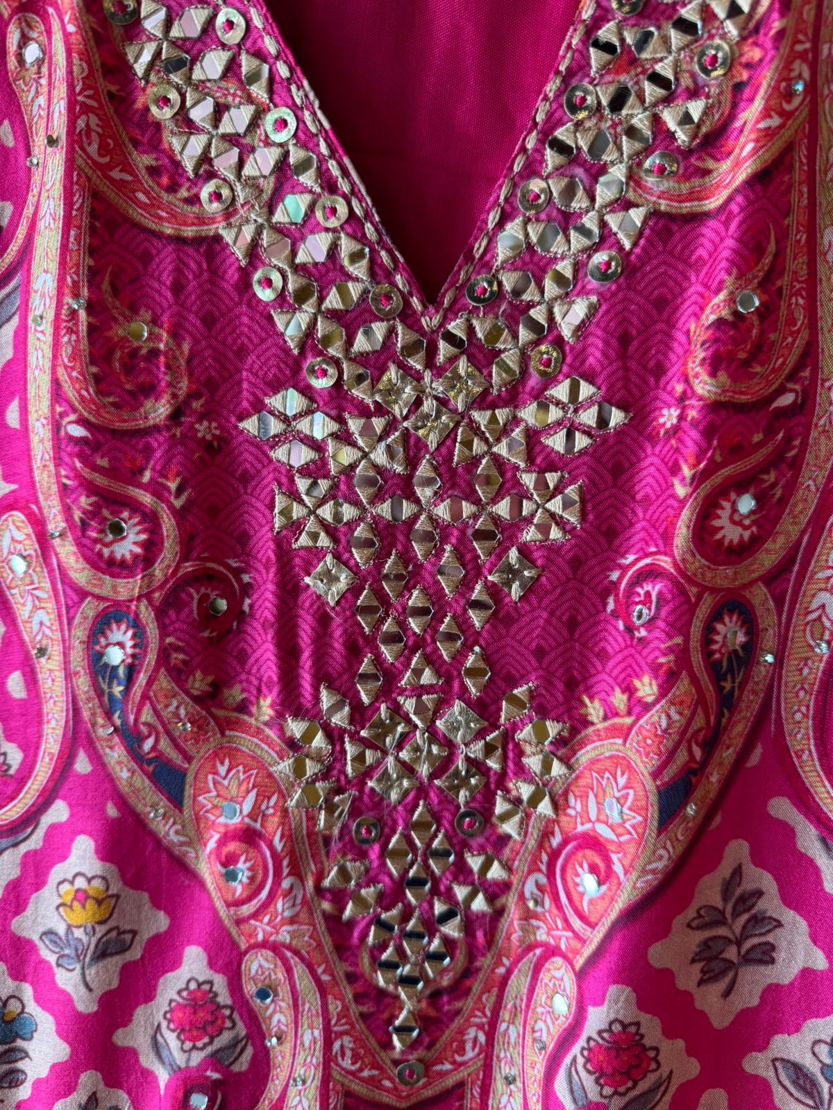 Pure Silk Unstitched designer Suit