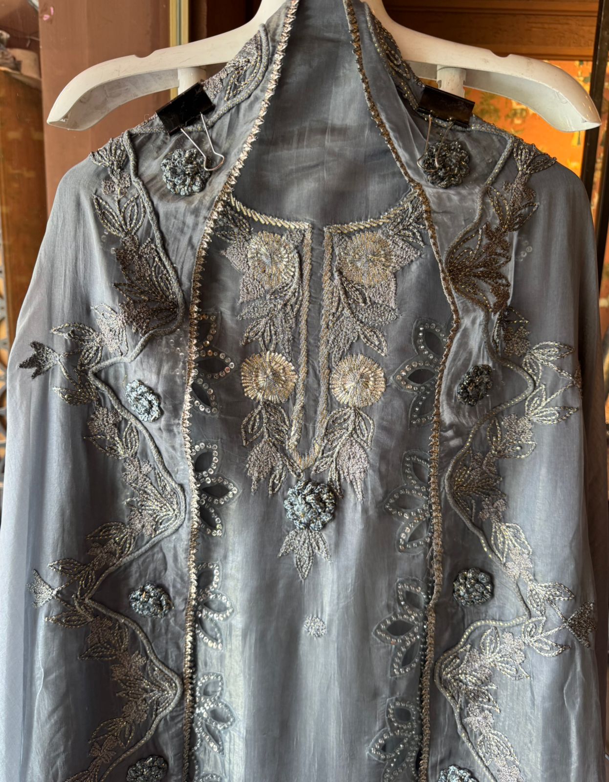 Pure tissue unstitched shirt