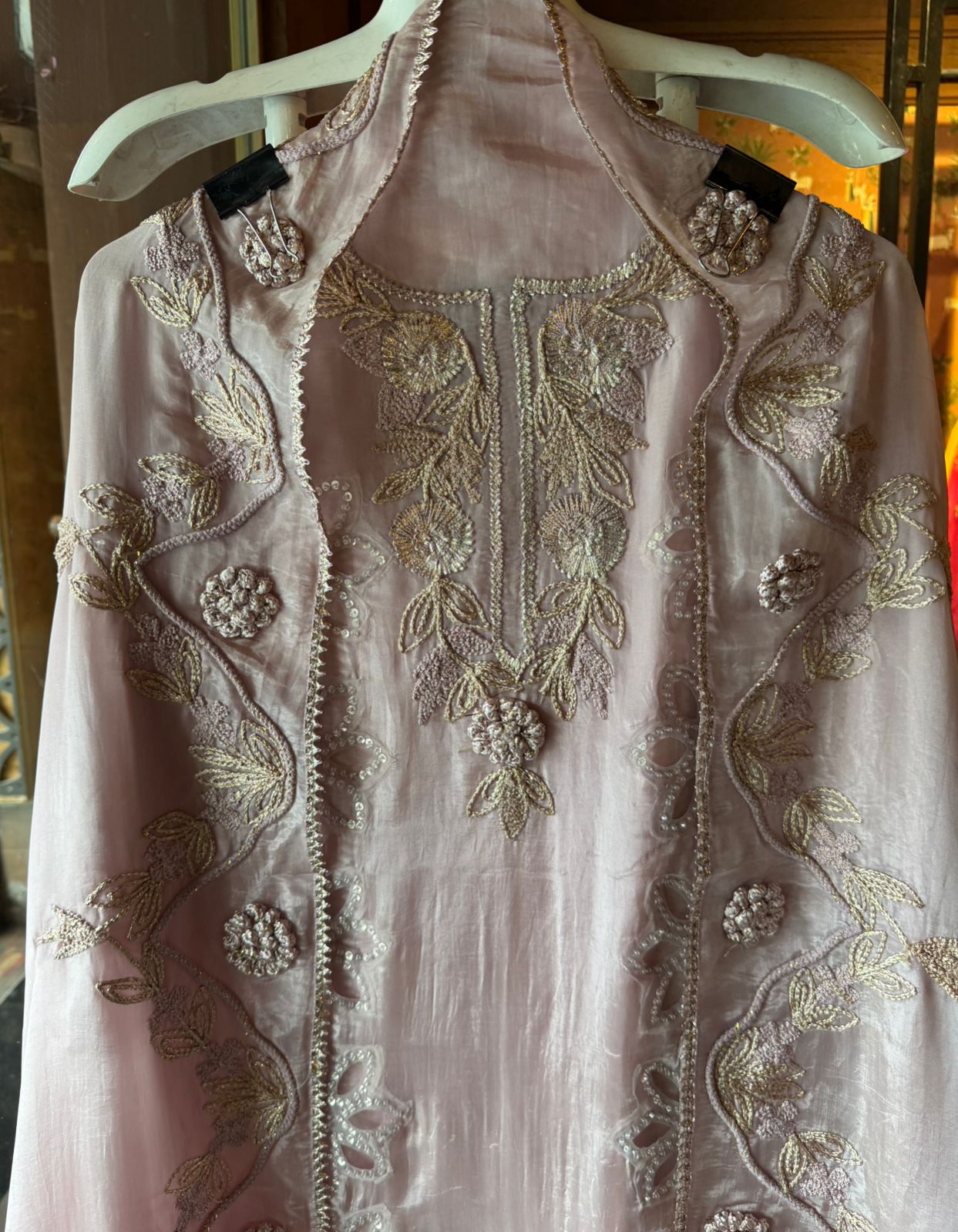 Pure tissue unstitched shirt