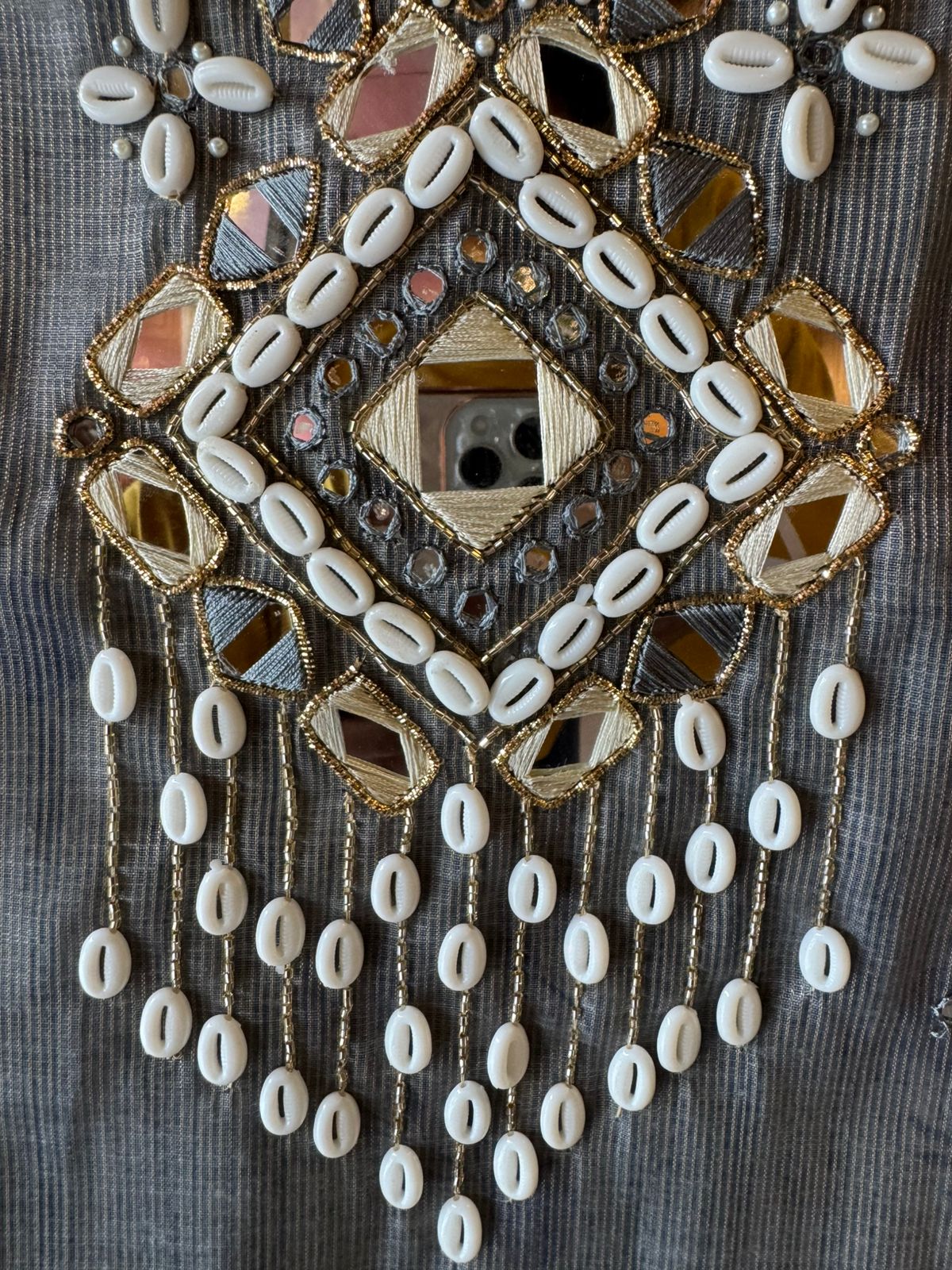 Pure tissue jacquard Unstitched Suit