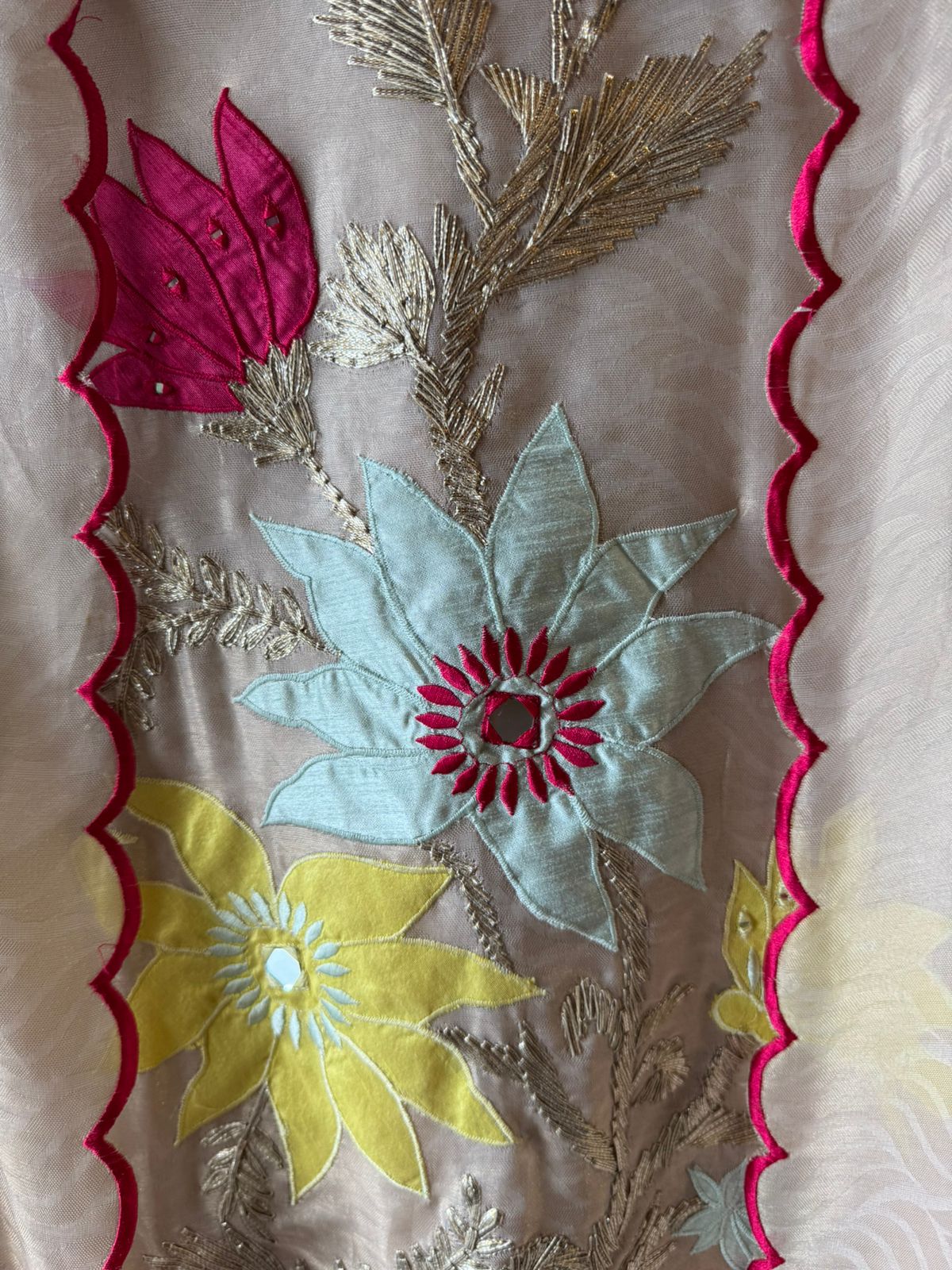 Beautiful ethnic Unstitched Suit