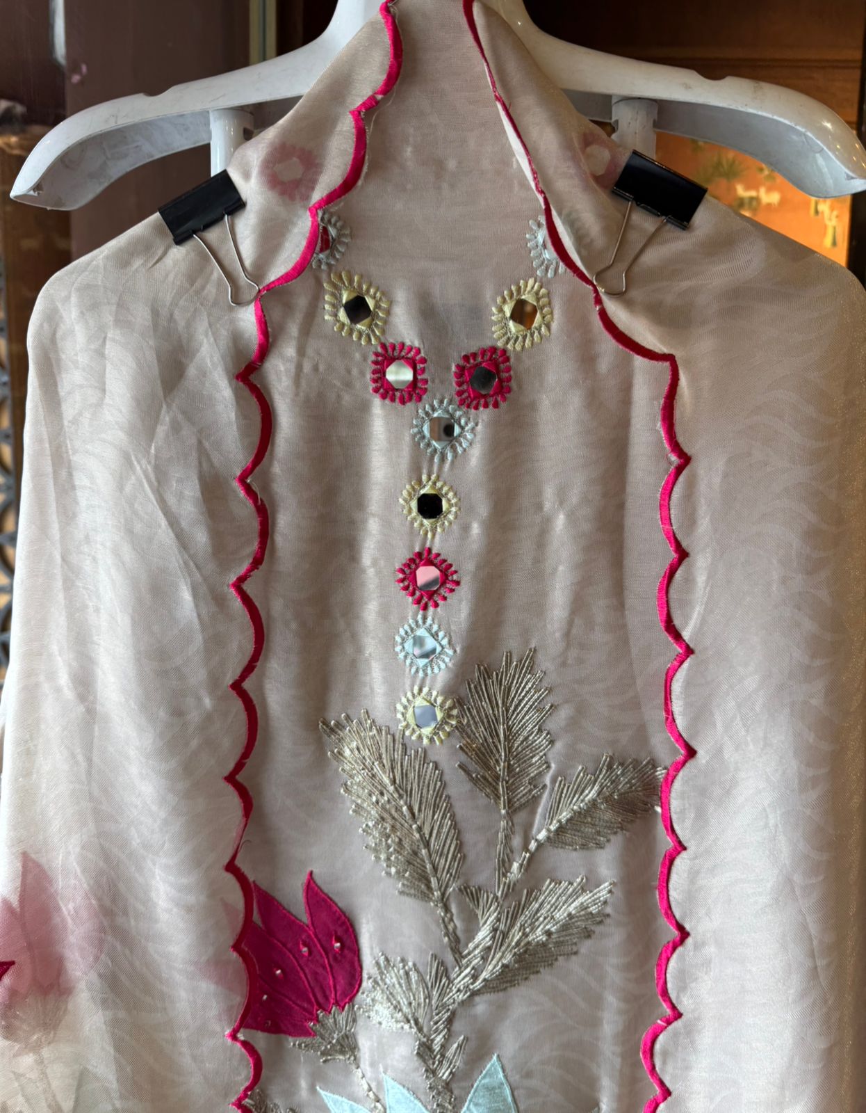 Beautiful ethnic Unstitched Suit