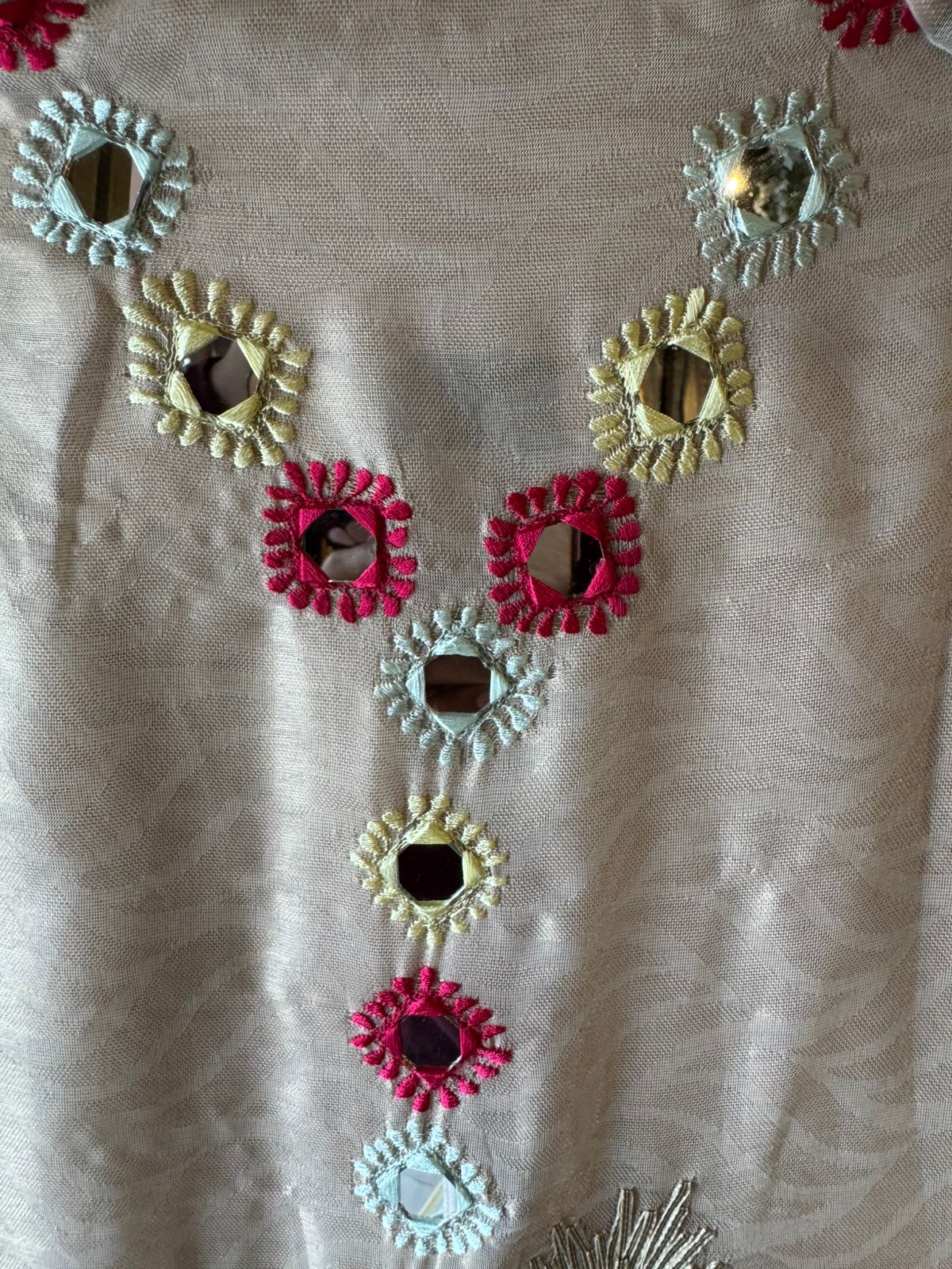 Beautiful ethnic Unstitched Suit