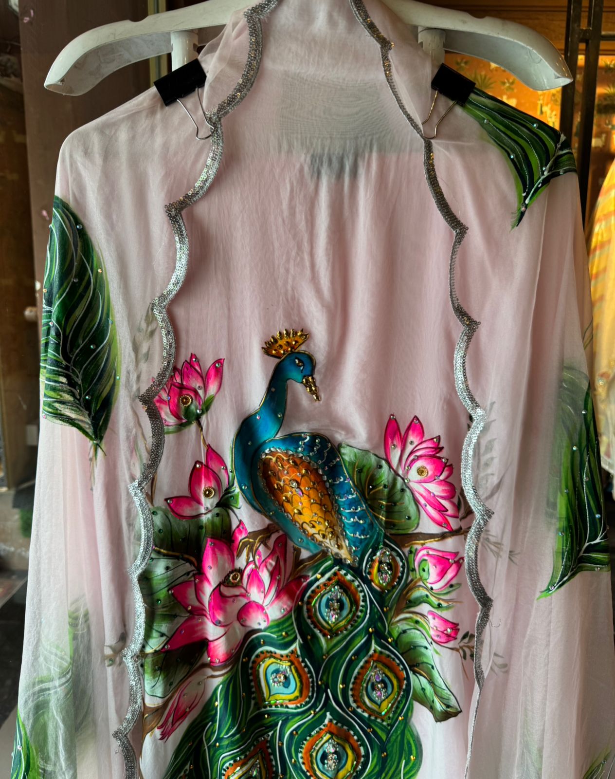 Hand-painted designer Suit