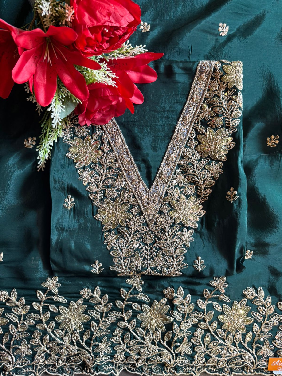 Silk Unstitched Suit